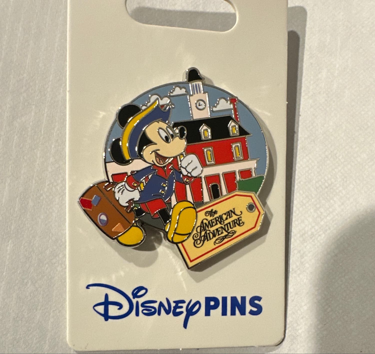 Mickey Visits World Showcase - The American Adventure
