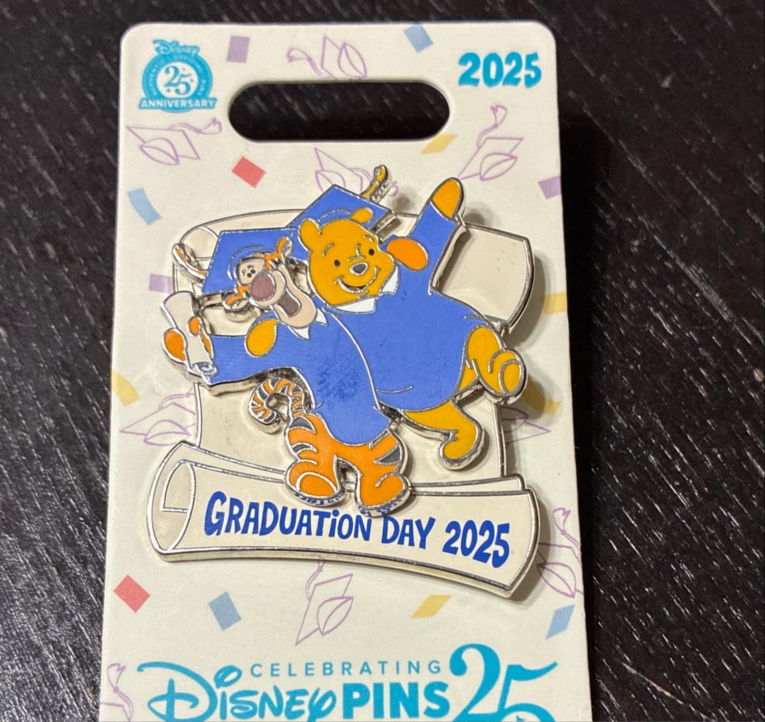 Graduation Day 2025 Pooh and Tigger Pin