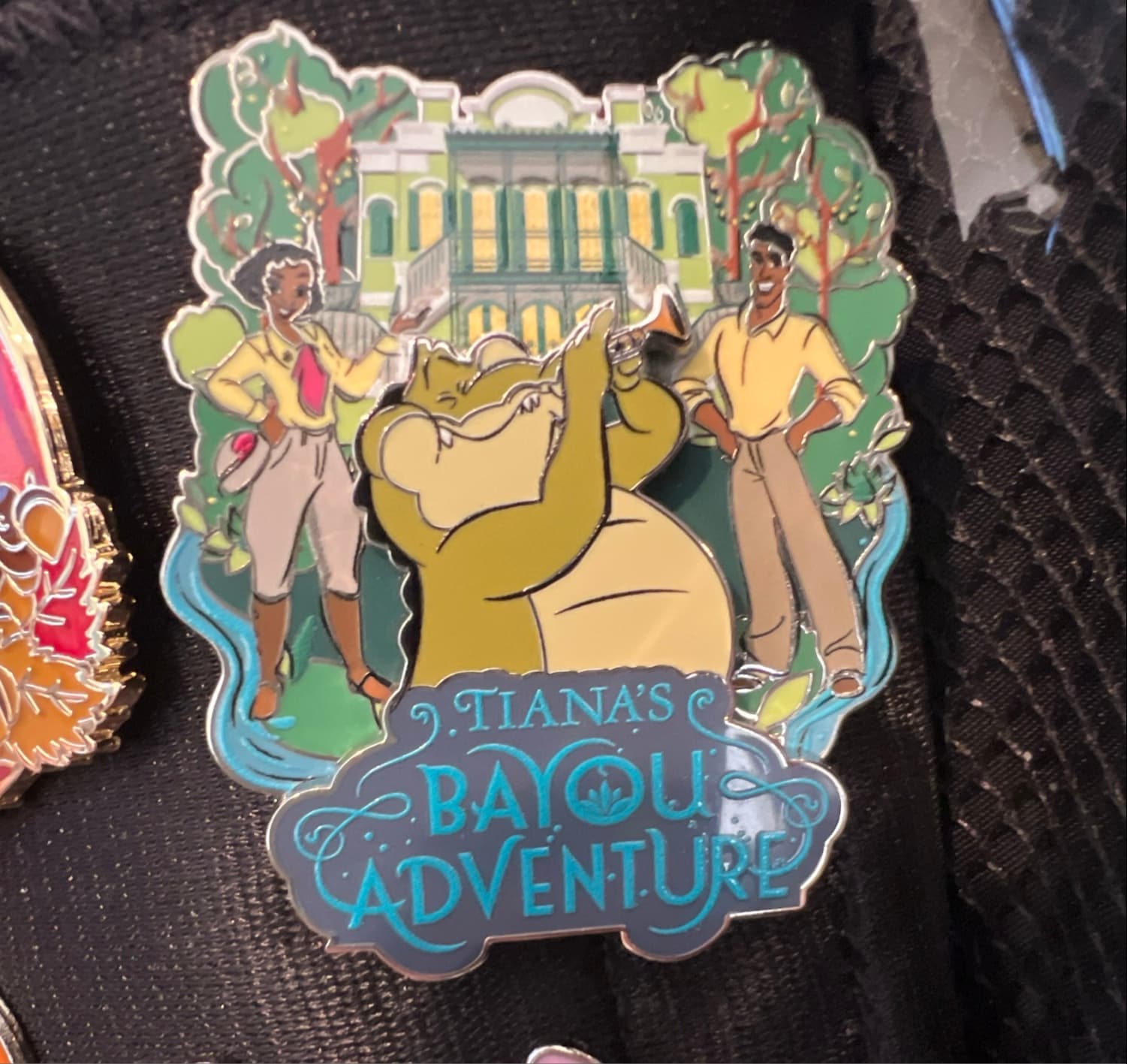 Tiana's Bayou Adventure Pin - Tiana, Naveen, and Louis