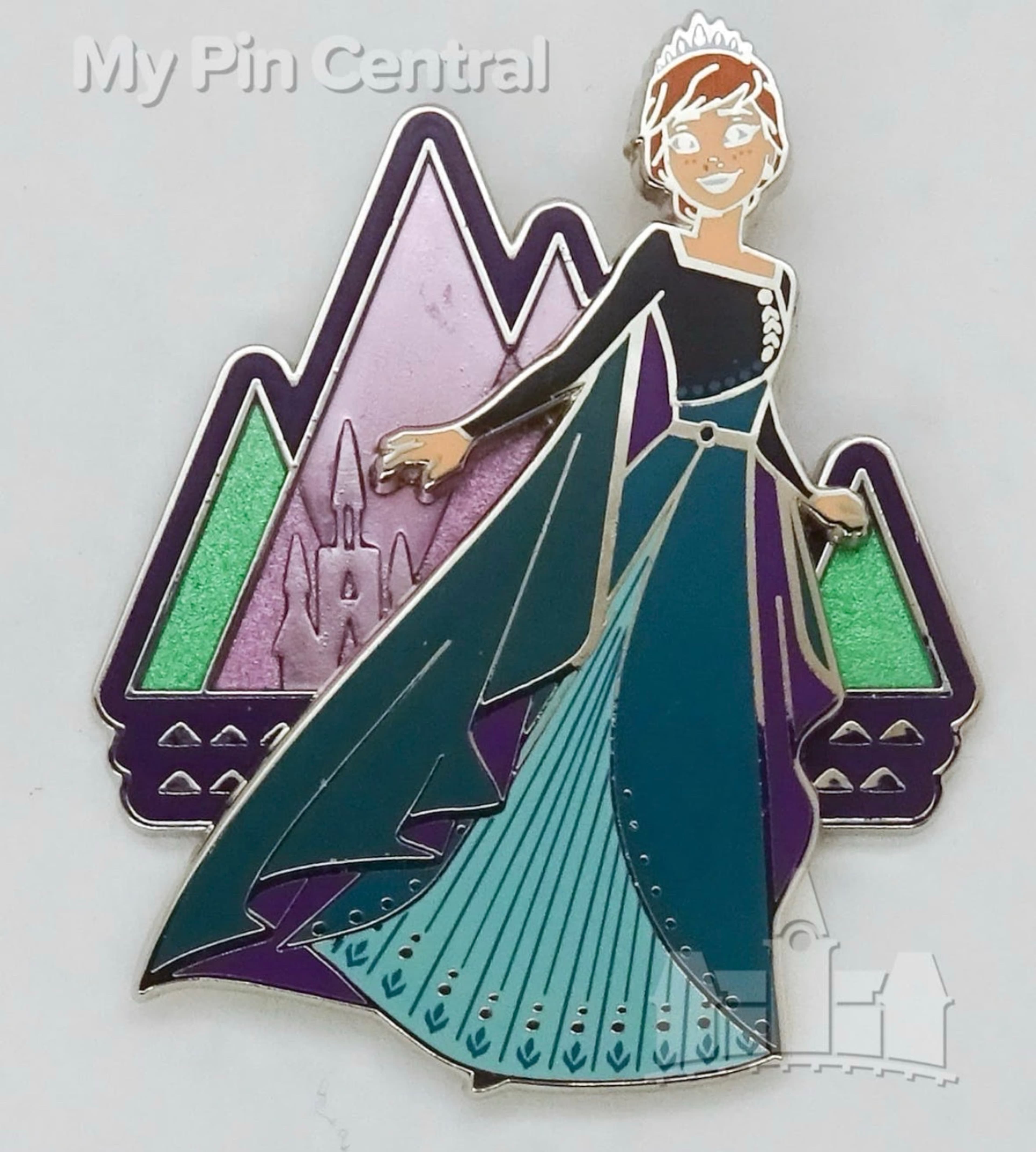 Queen Anna Mountains And Castle