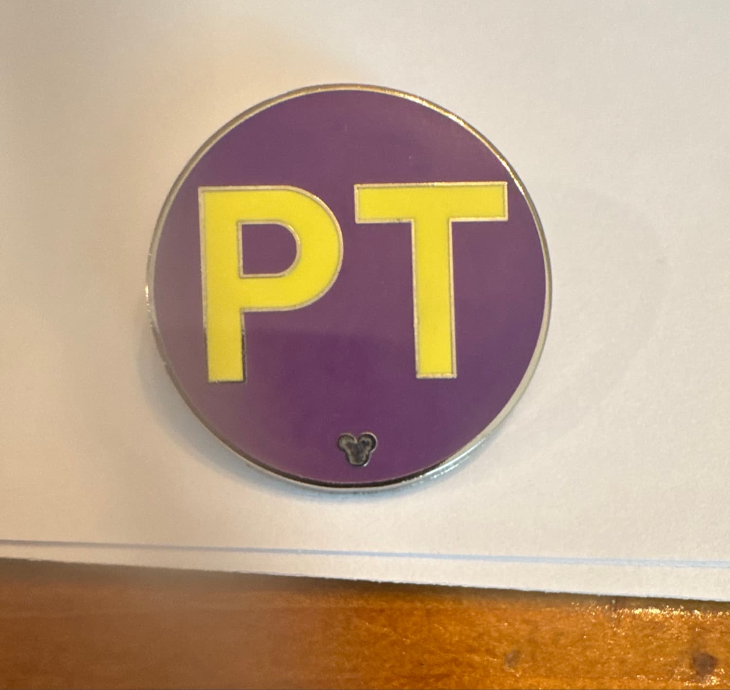 PT - Pin Trading Logo - 2008 Hidden Mickey