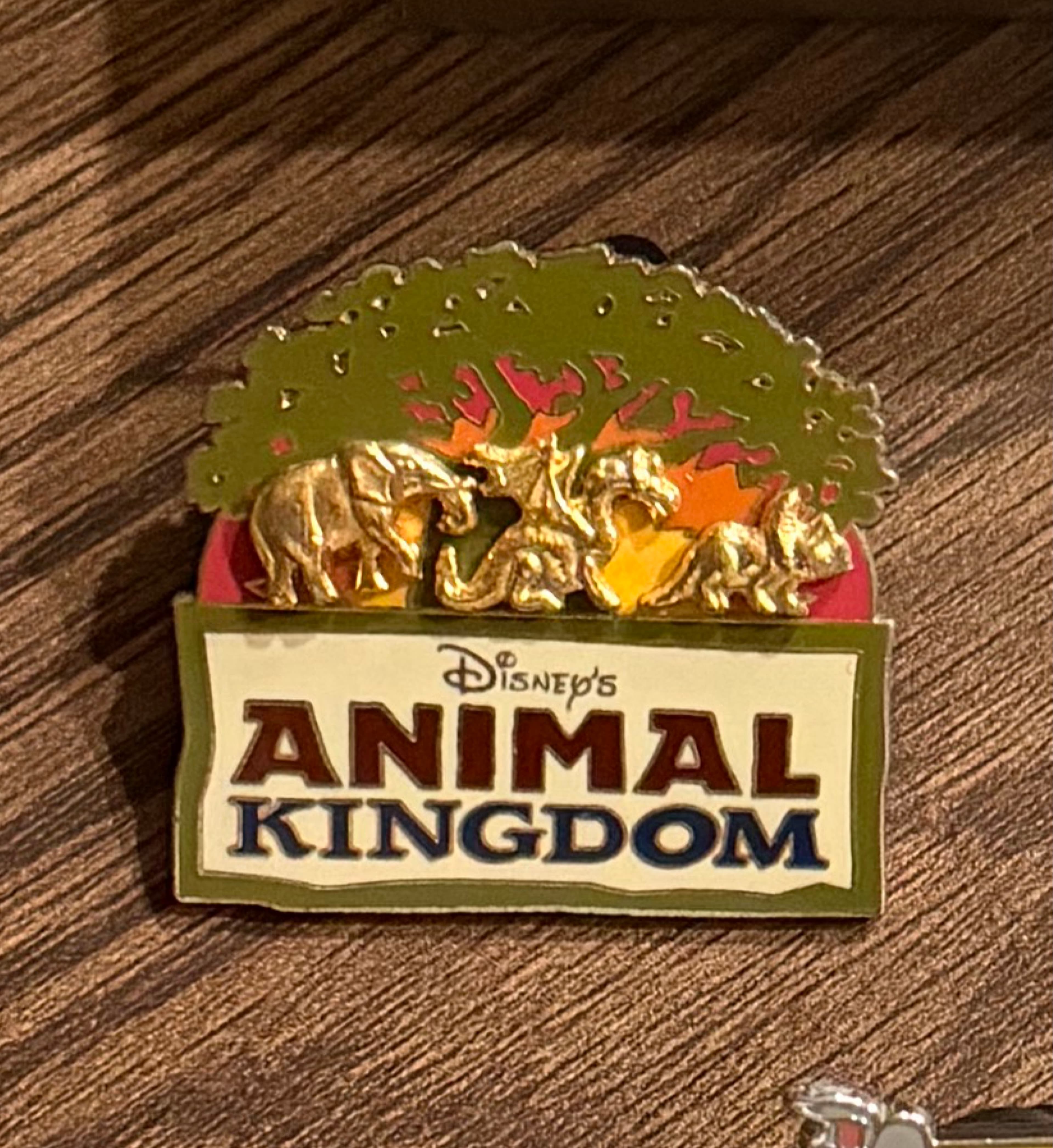 Disney's Animal Kingdom Logo - Elephant, Dragon and Dinosaur