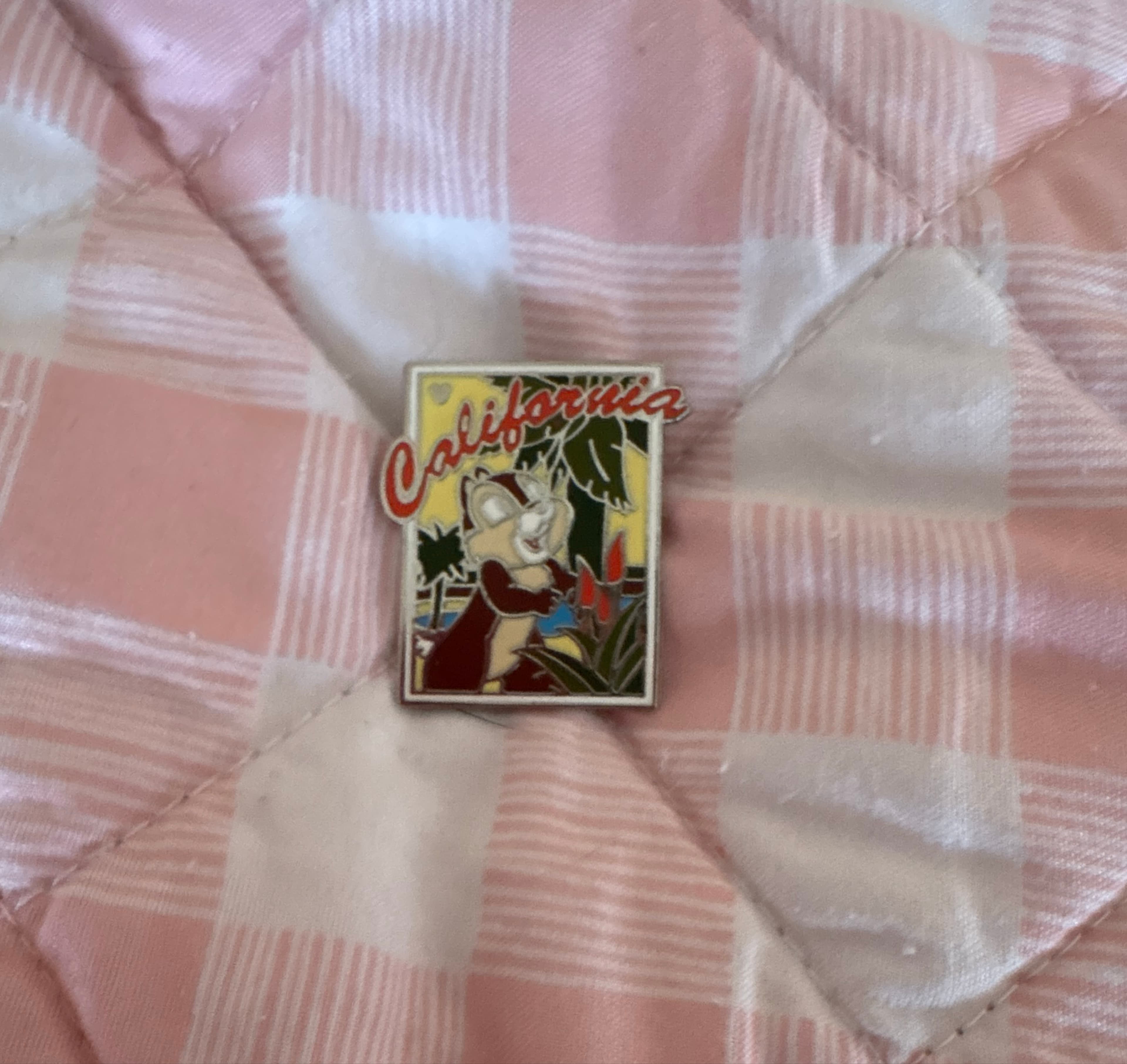 Dale California with Palm Trees and Flower