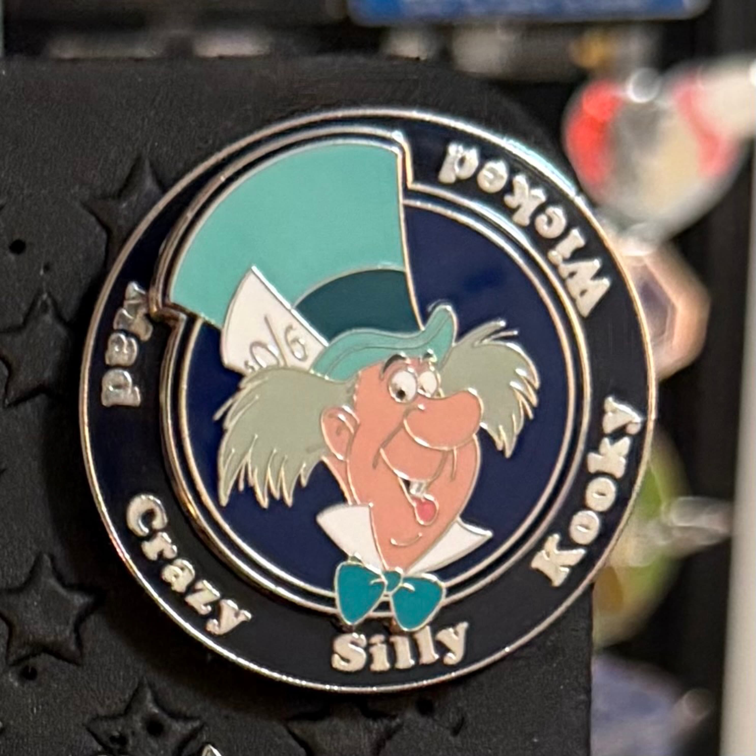 Mad Hatter Spinner - Mad, Crazy, Silly, Kooky, Wicked, Fun