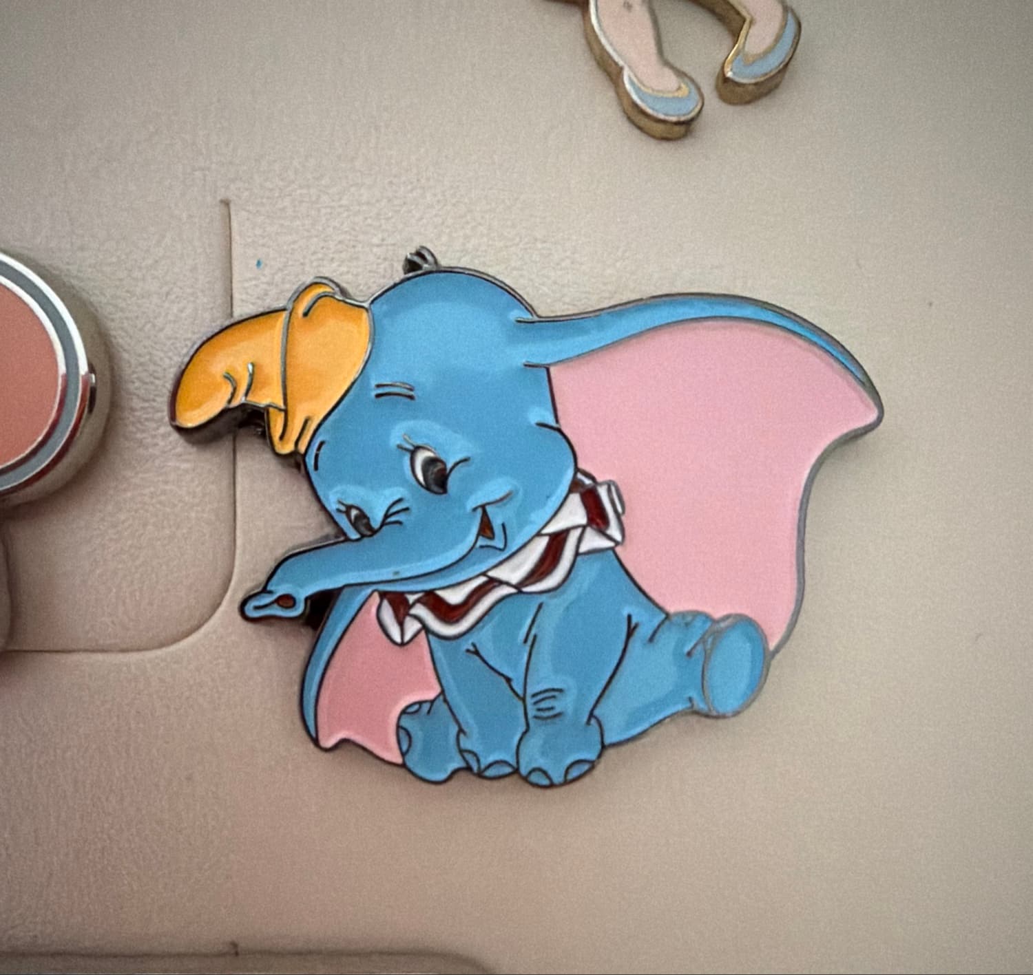 Dumbo Sitting with Ears Open
