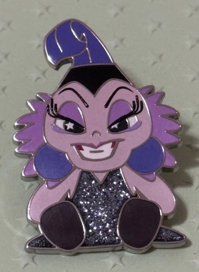 Wishables Shimmer Pin Yzma Villian The Emperors New Groove