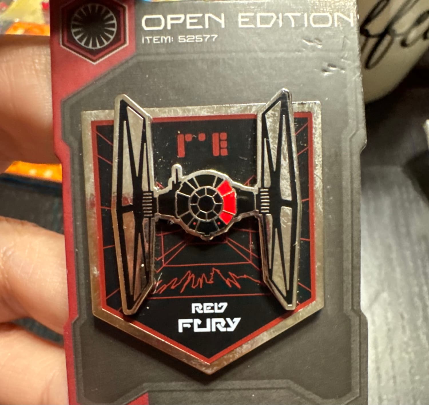 Star Wars Galaxy's Edge First Order Red Fury Tie Fighter