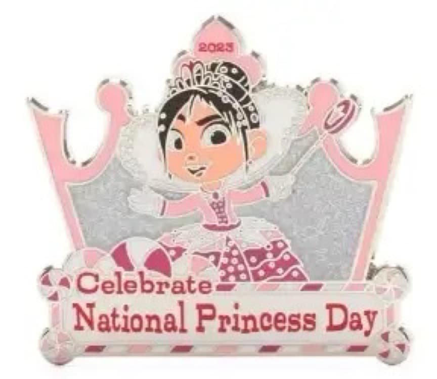 Vanellope von Schweetz National Princess Day 2023 Pin