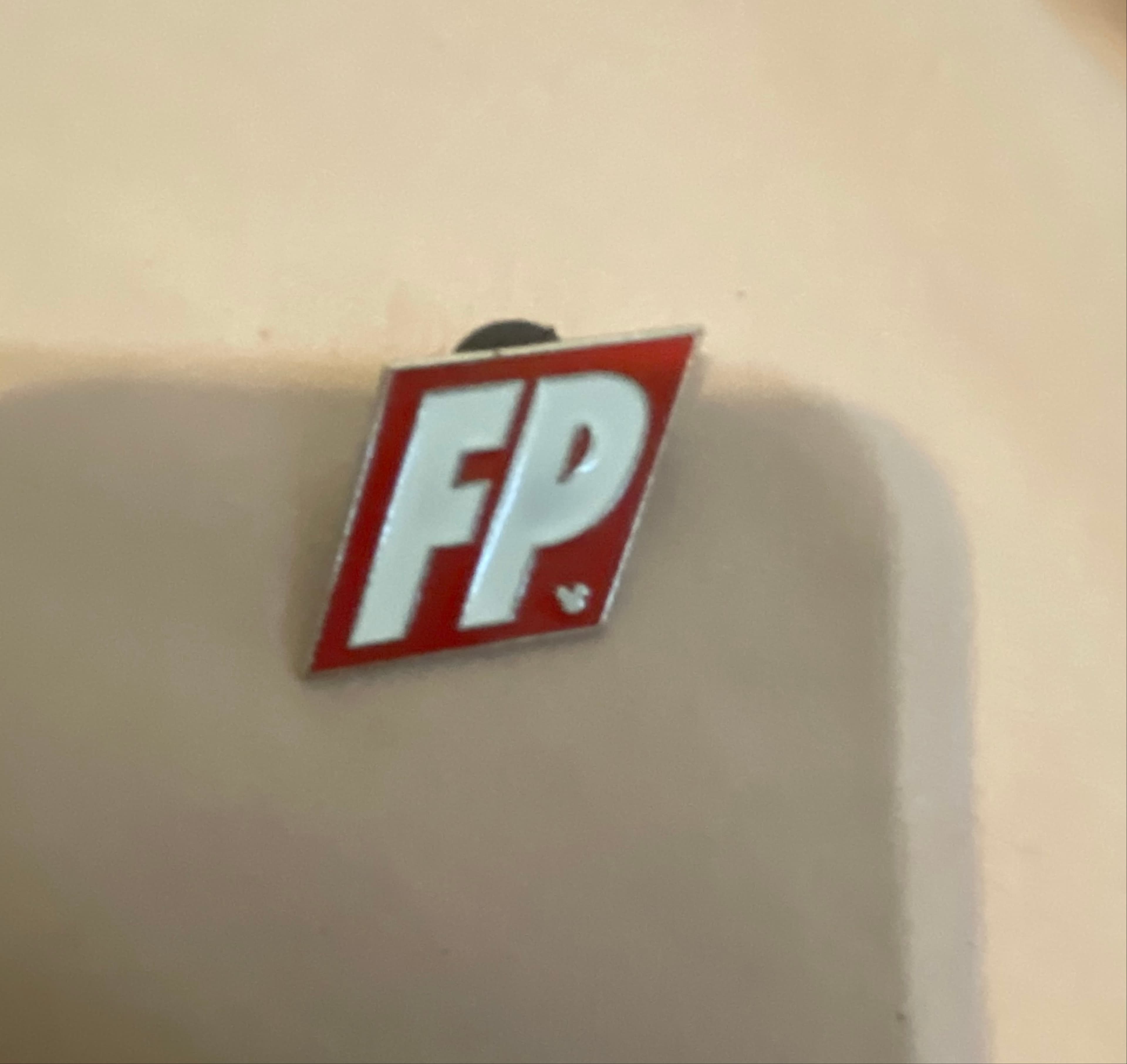 FastPass Icon (FP) - Hidden Mickey 2008