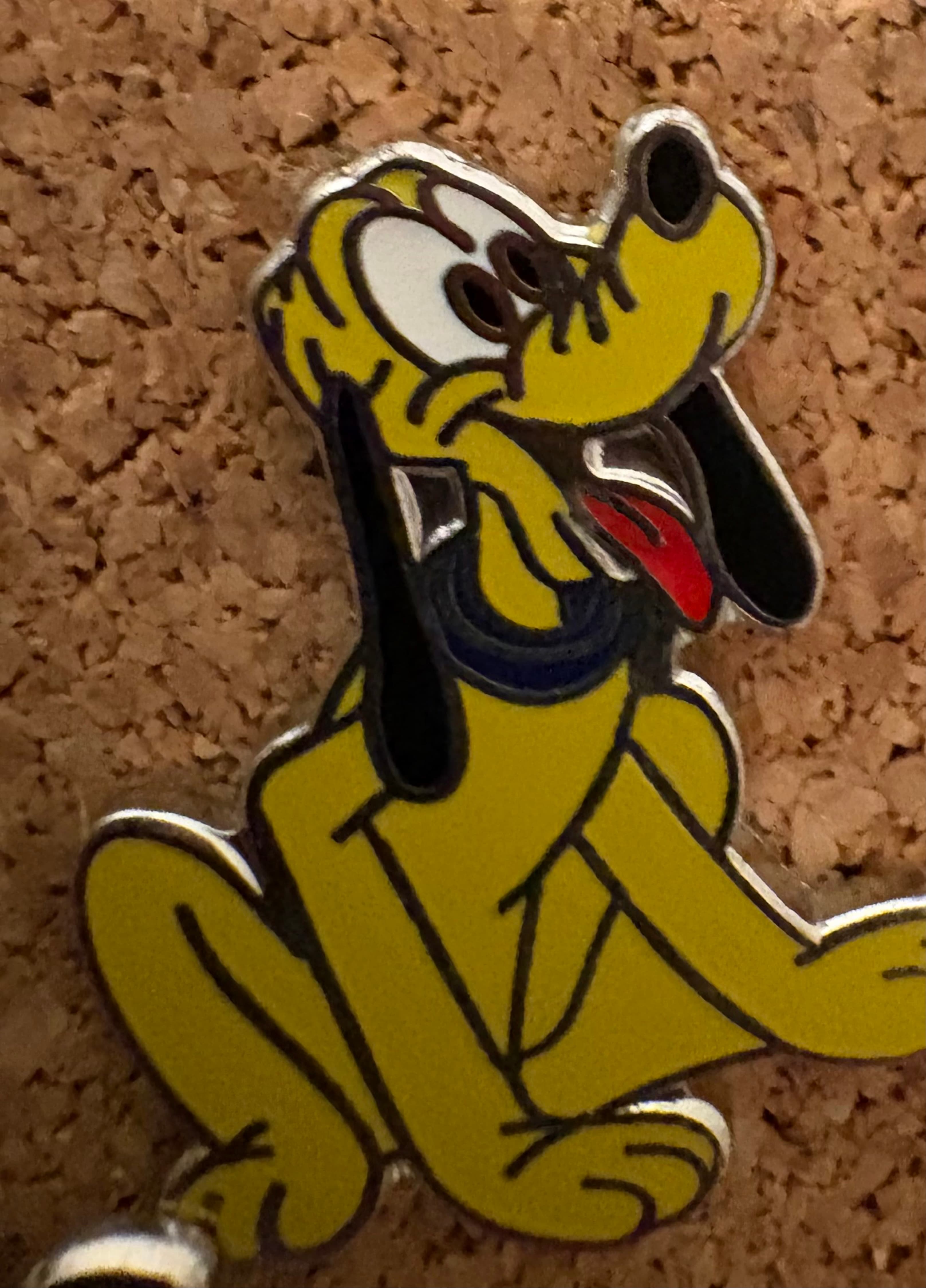 Pluto Sitting Blue Collar