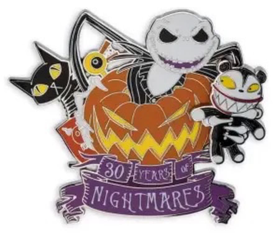 Jack Skellington and Toys Mini Jumbo Pin - 30 Years of Nightmares