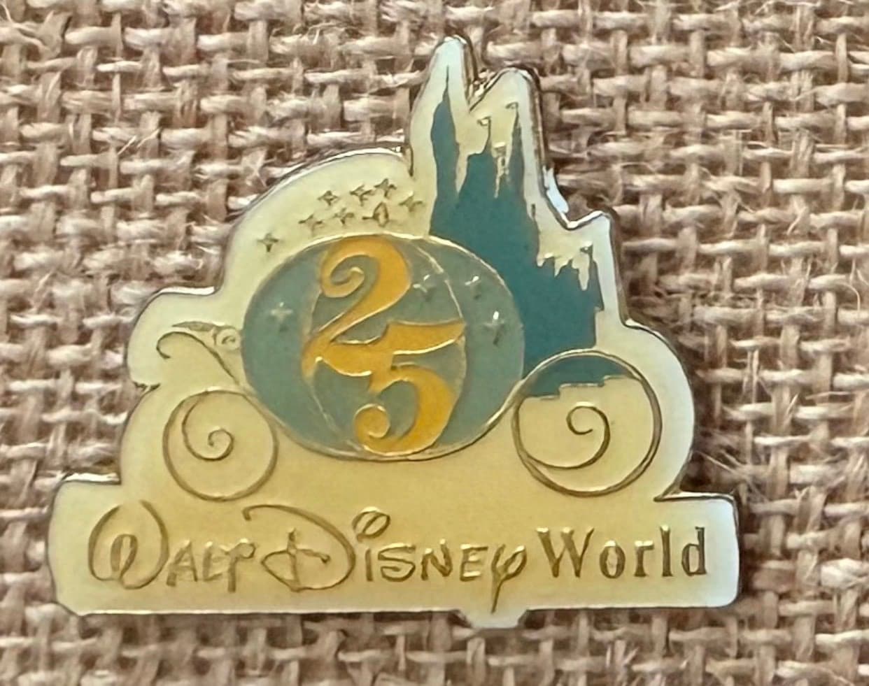 WDW 25th Anniversary Pin