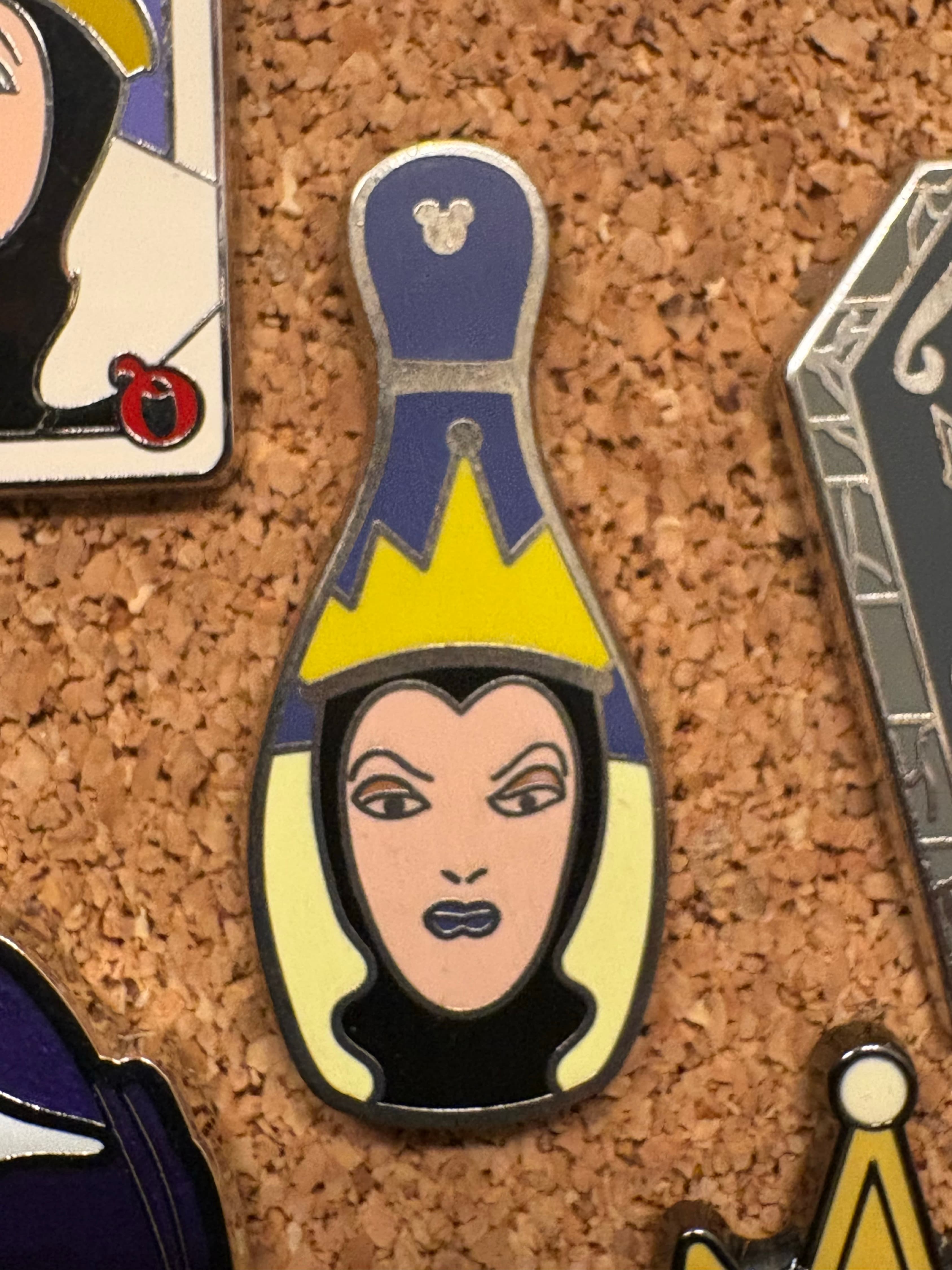 Evil Queen Bowling Pin - Snow White Villains Hidden Mickey