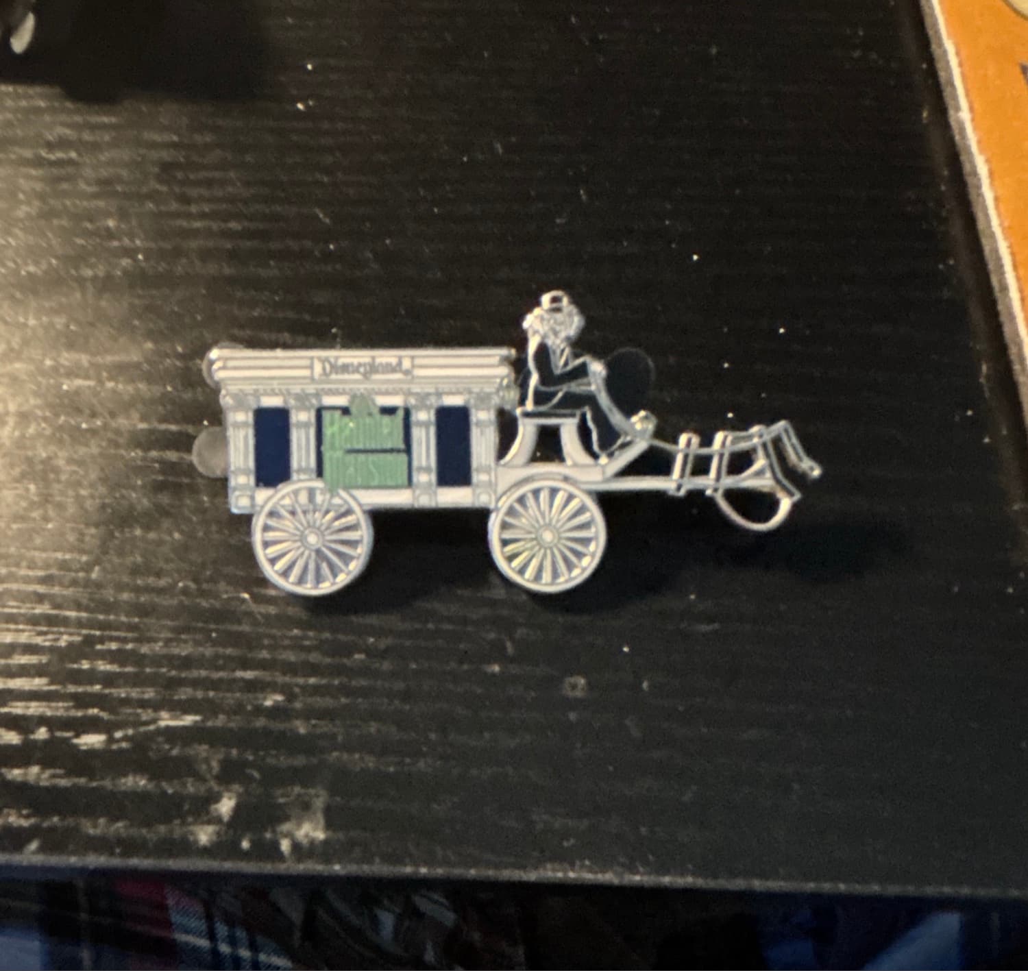 Haunted Mansion Hearse with Ezra Pin - Disneyland Resort