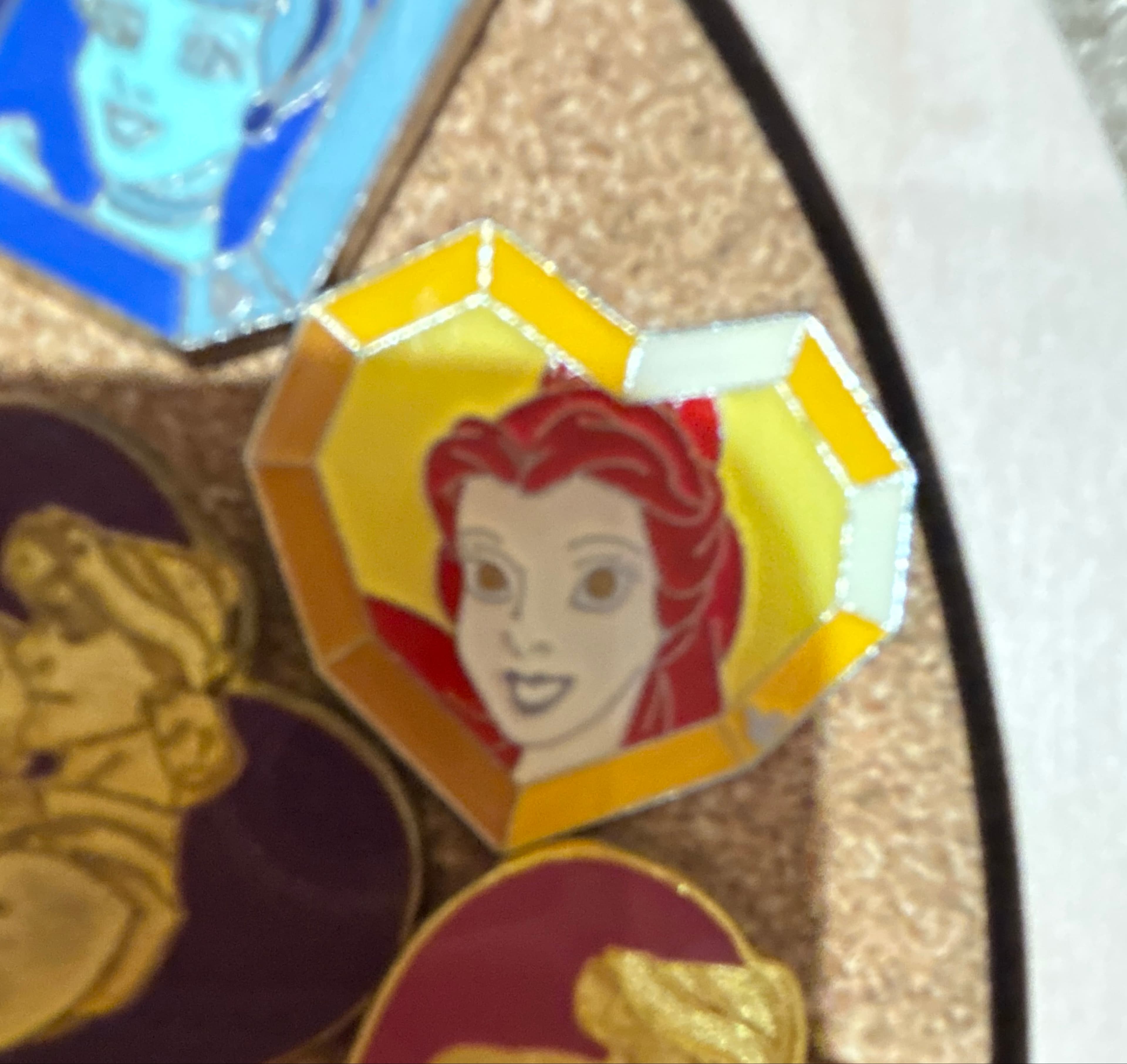 Belle - Princess Gems - Hidden Mickey 2008