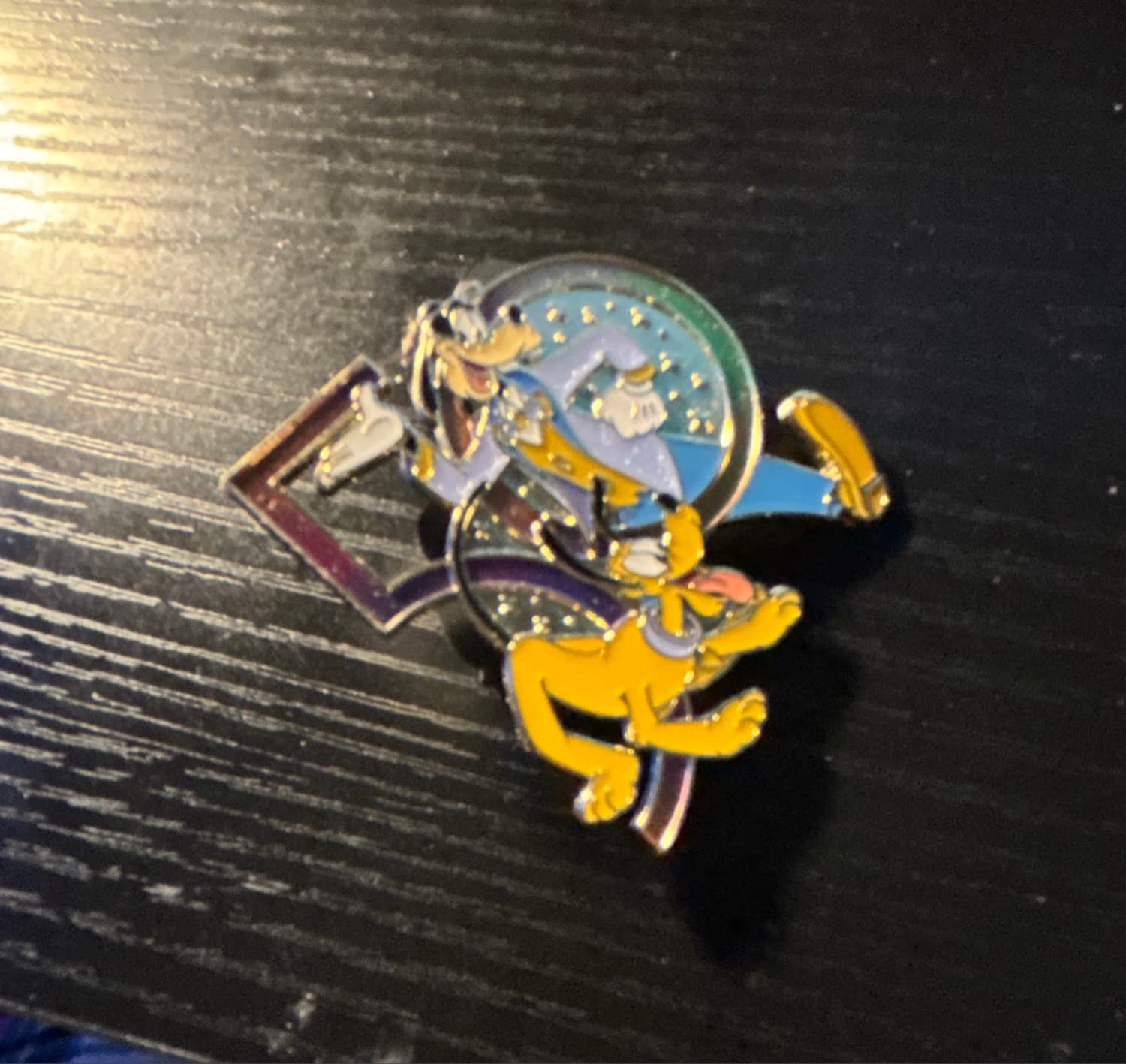 Goofy and Pluto Walt Disney World 50th Anniversary Pin