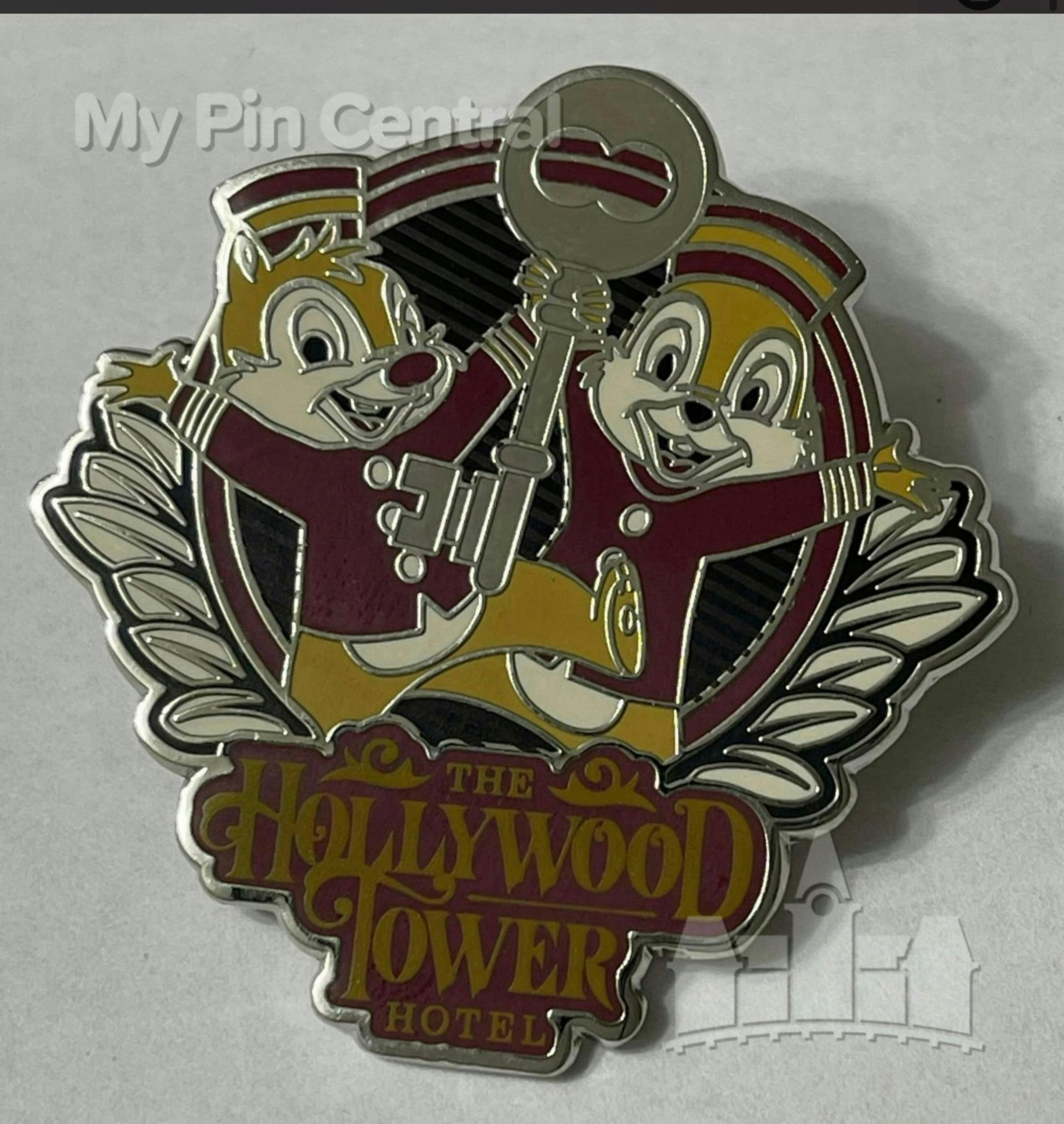 Chip and Dale - Hollywood Tower Hotel 1313 Key