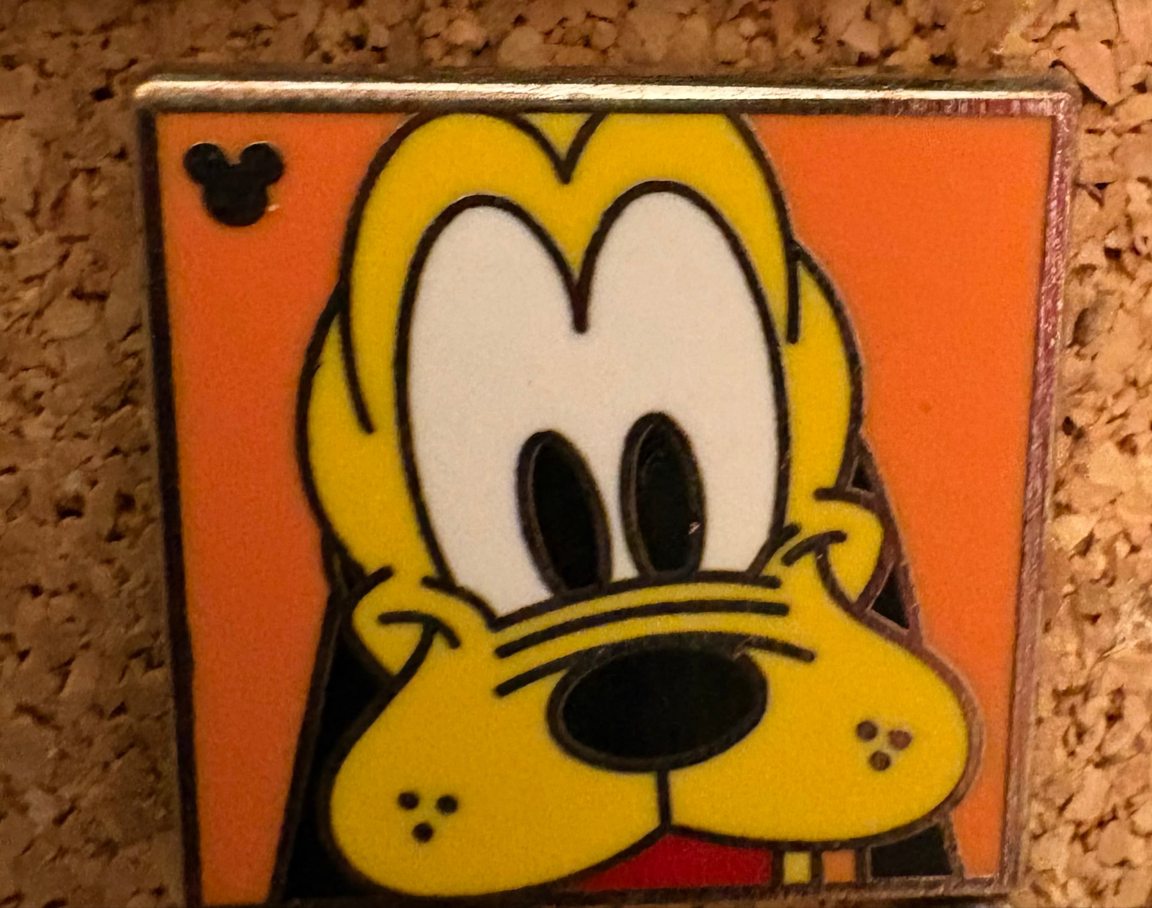 Pluto Character Faces - Hidden Mickey Completer Pin