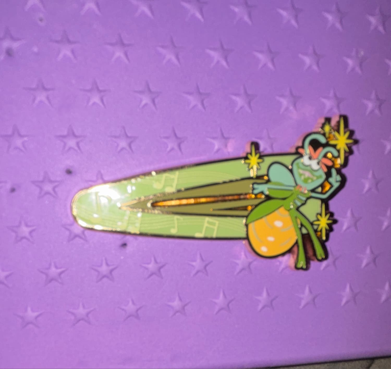Disney The Princess and the Frog Ray Figural Claw Clip