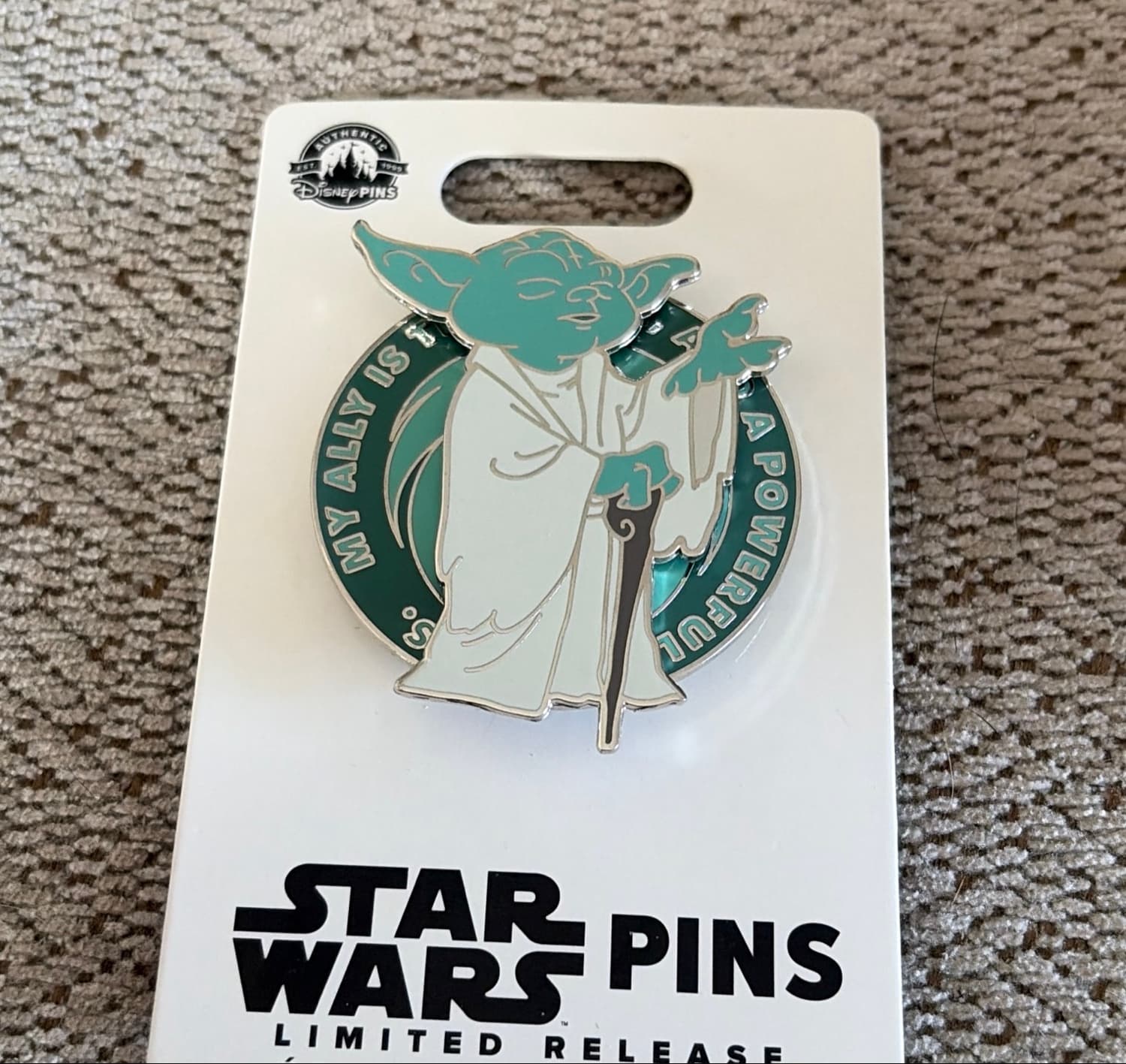 Yoda - Star Wars - My Ally is the Force and a Powerful Ally It Is - Spinner
