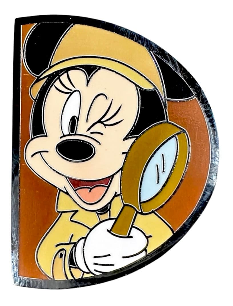 Minnie Mouse Detective Magnify Glass Puzzle Piece