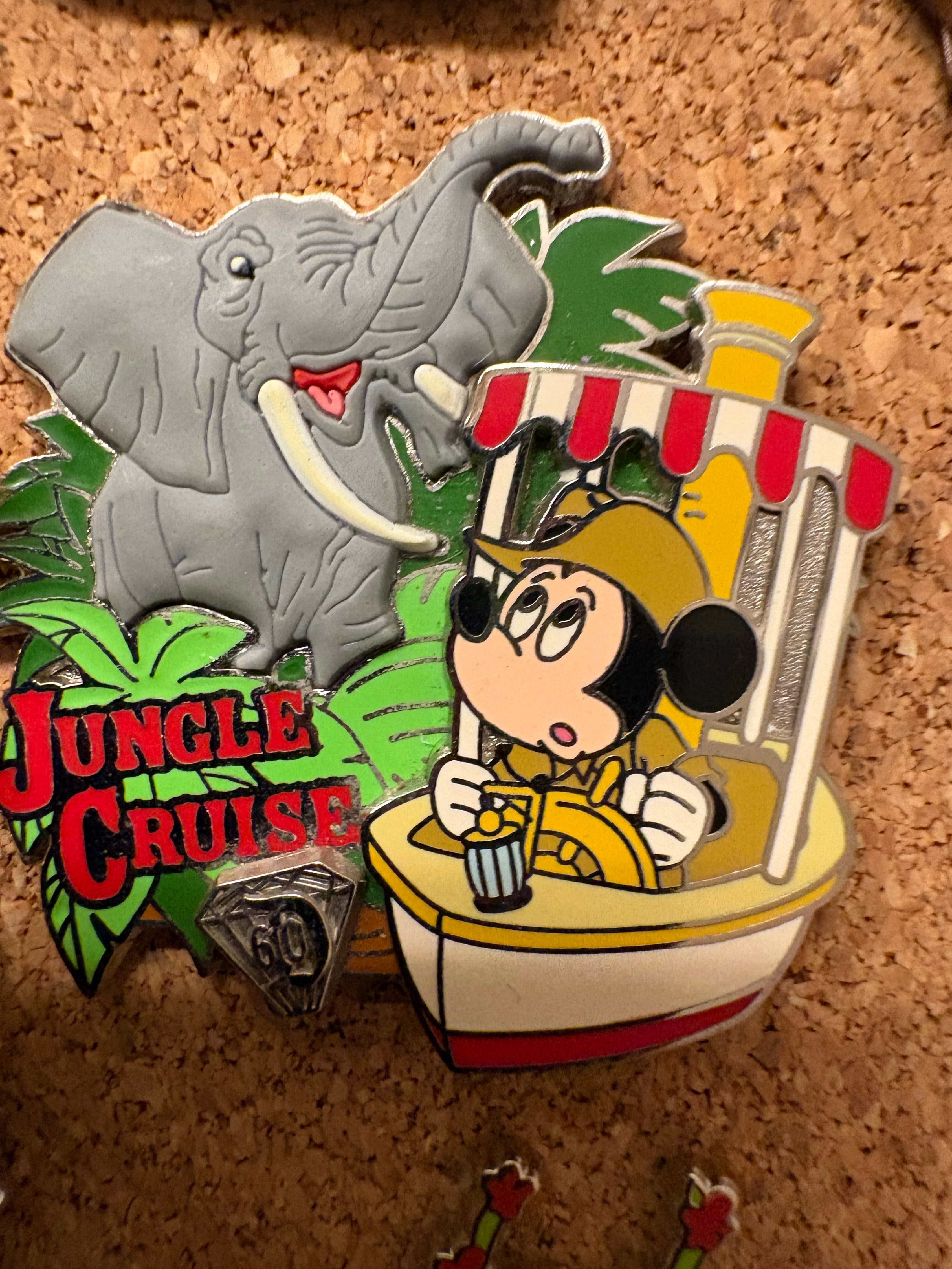 Jungle Cruise 60th Anniversary Diamond Decades Pin