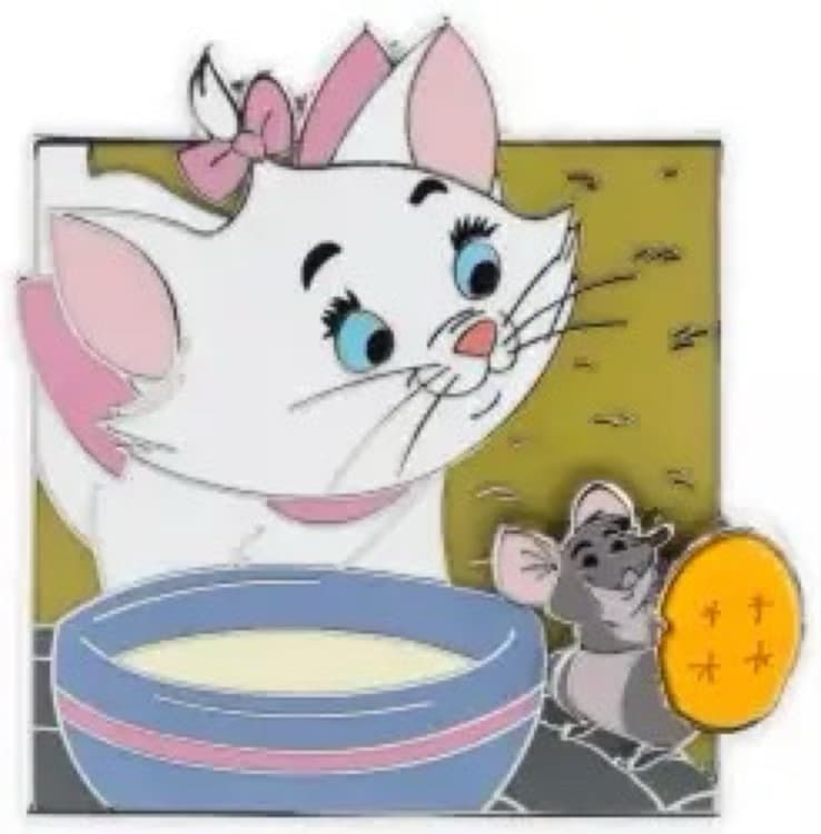 Marie and Roquefort - The Aristocats - Food-D's