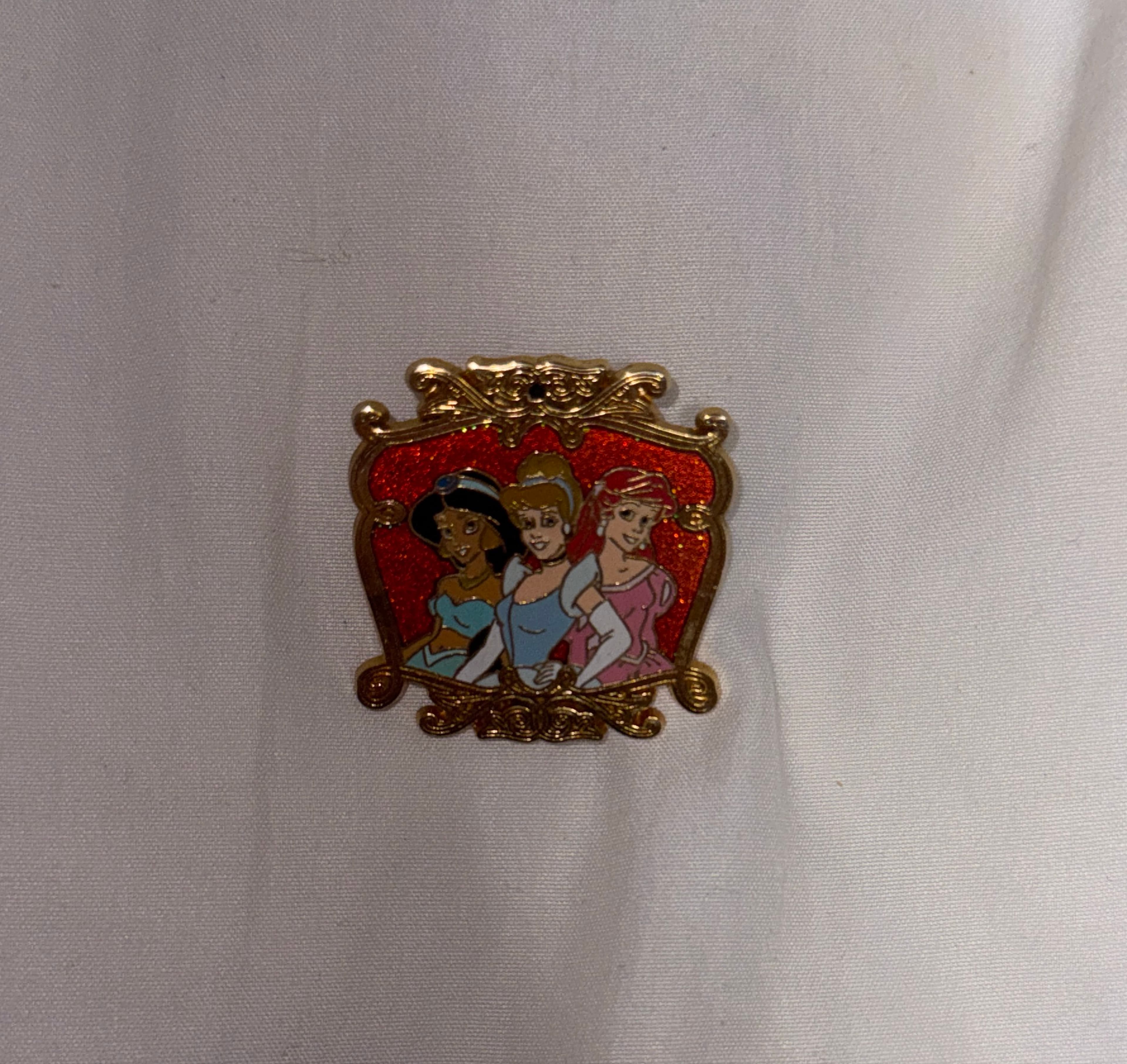 Jasmine, Cinderella, and Ariel - Princess Pin Trading Starter Set