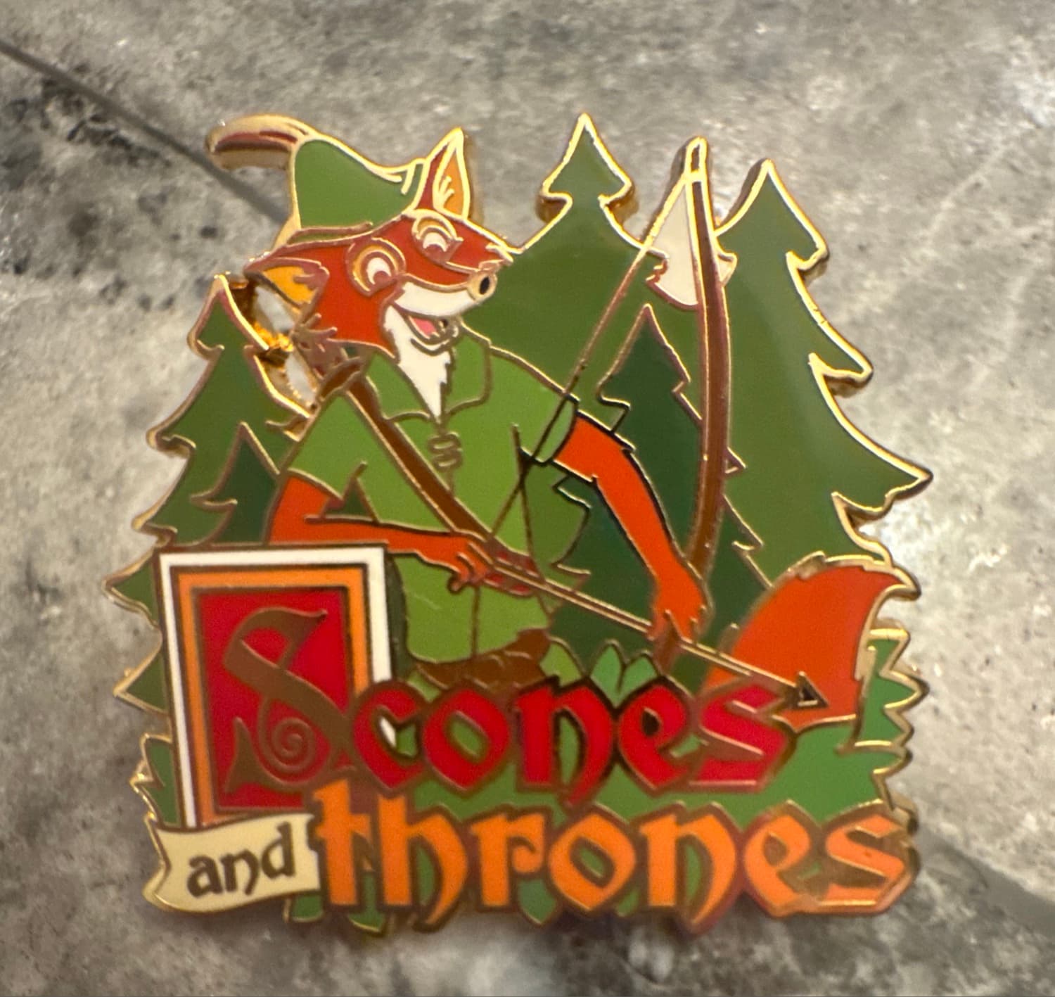 Robin Hood - Scones and Thrones - Adventures by Disney England & France Pin
