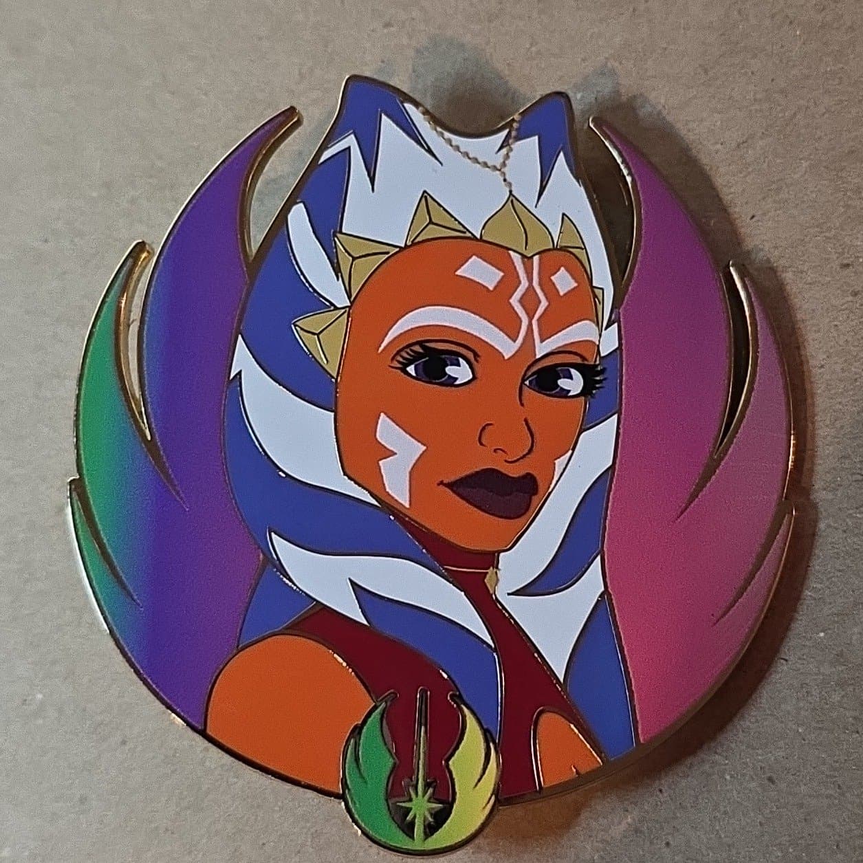 Ahsoka Tano Stylized Portrait Pin