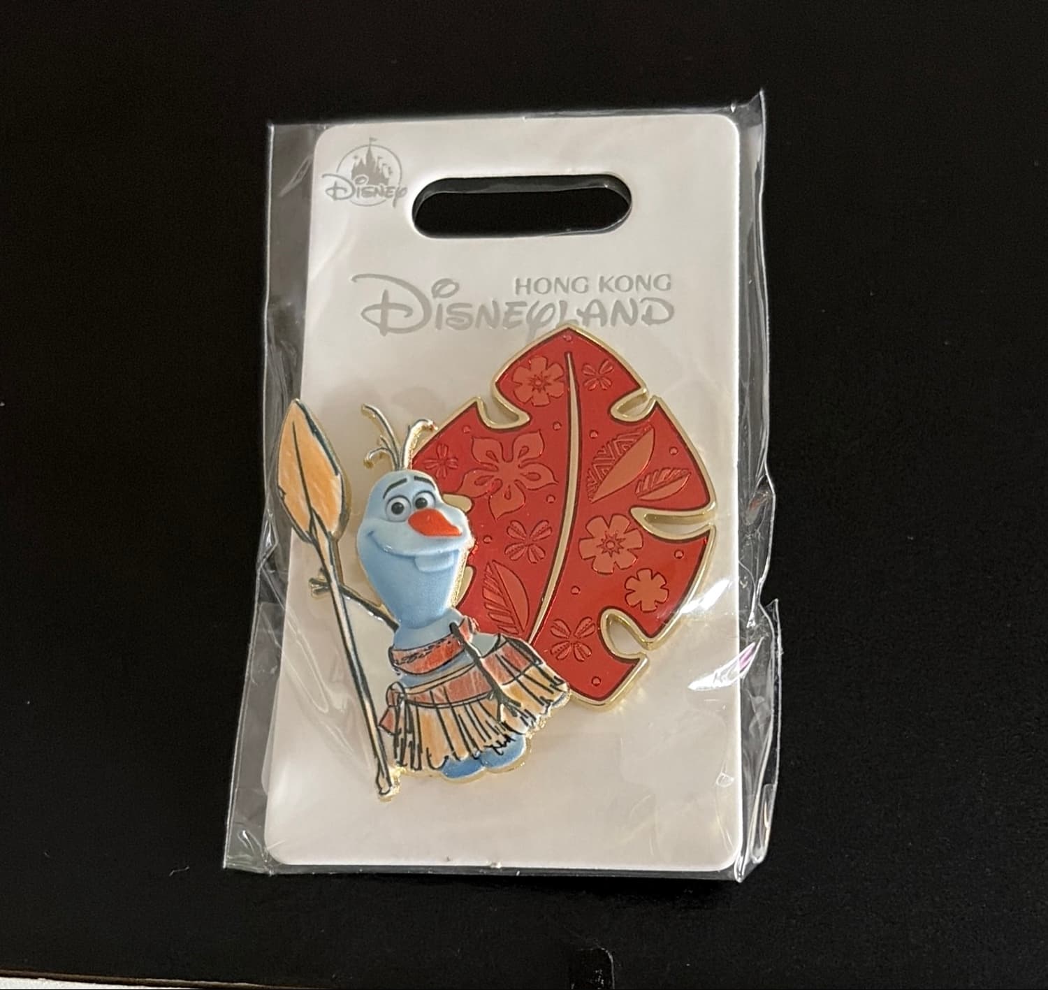 Olaf as Moana front