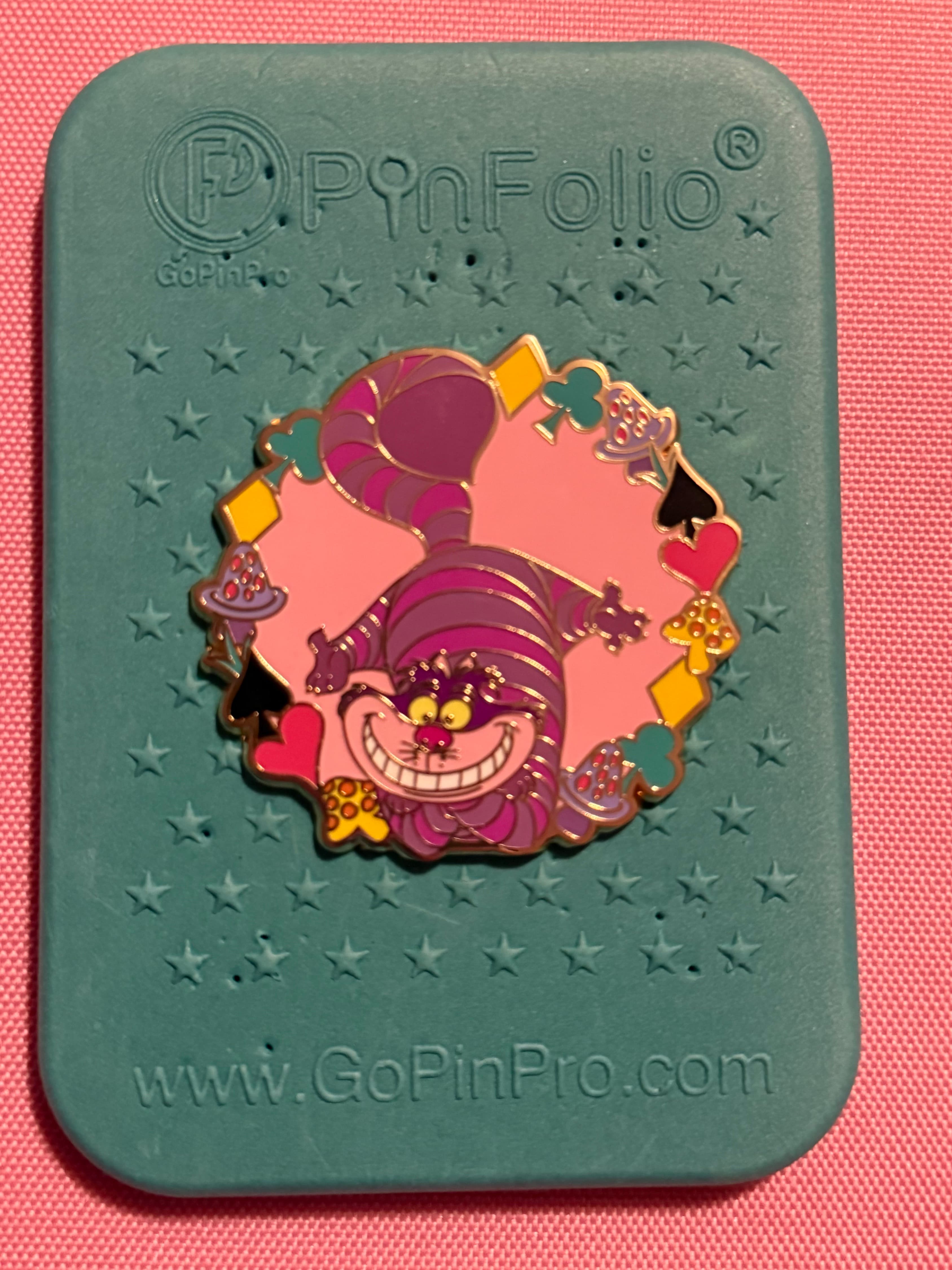 Cheshire Cat Meowgical Moments Mystery Pin