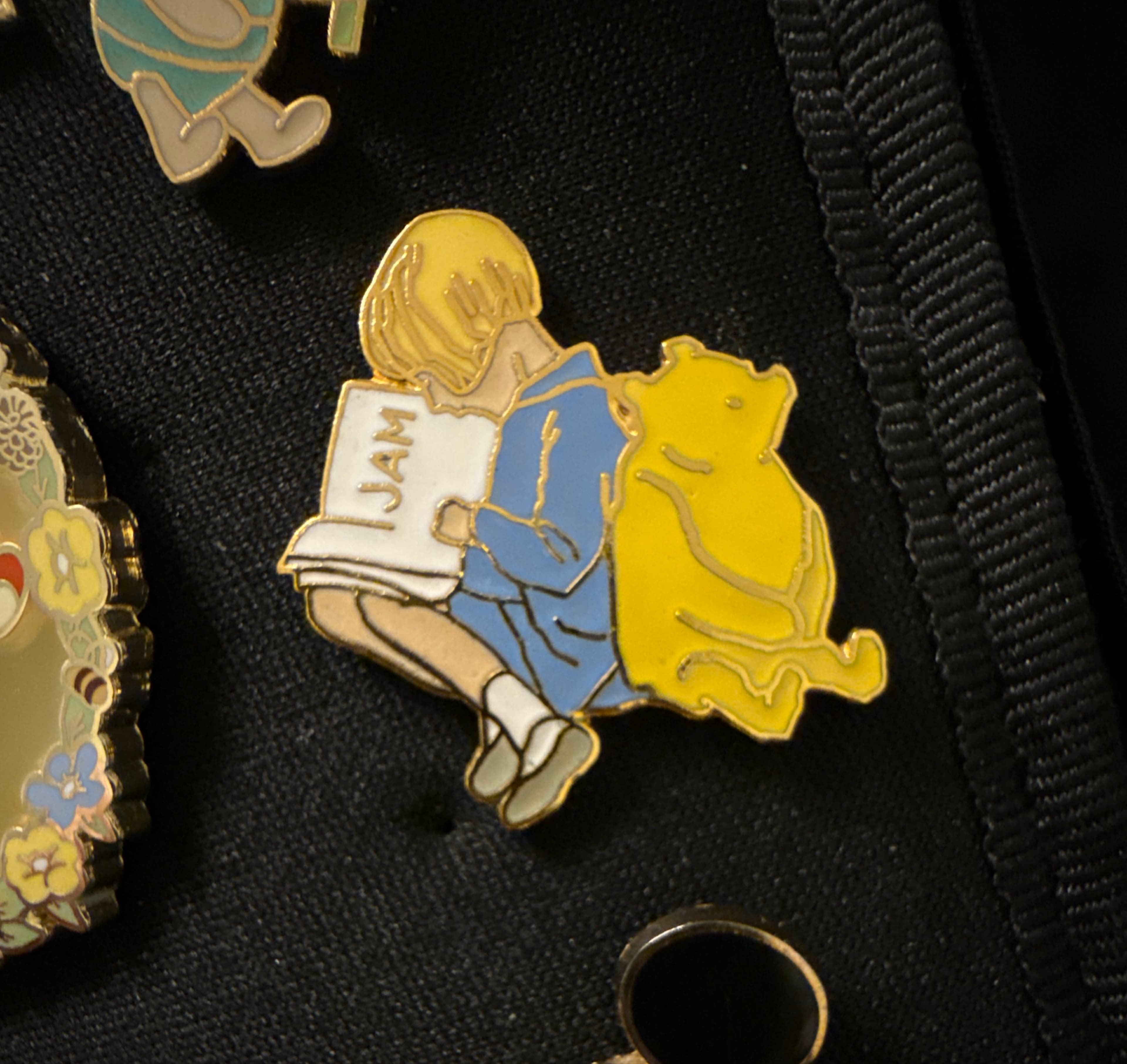 Christopher Robin and Pooh Reading