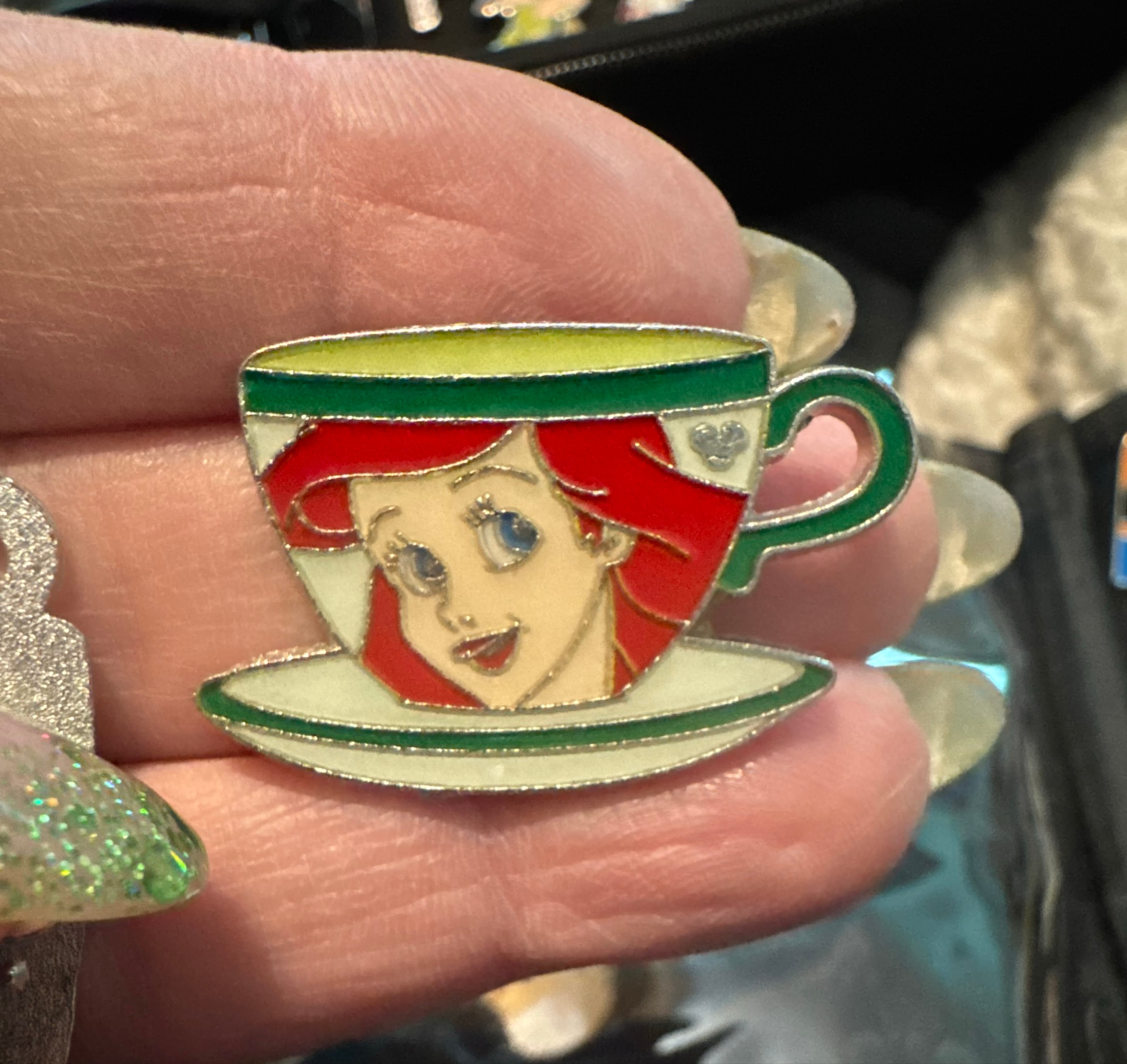 Ariel - Princess Tea Cups - Hidden Mickey 2009 front