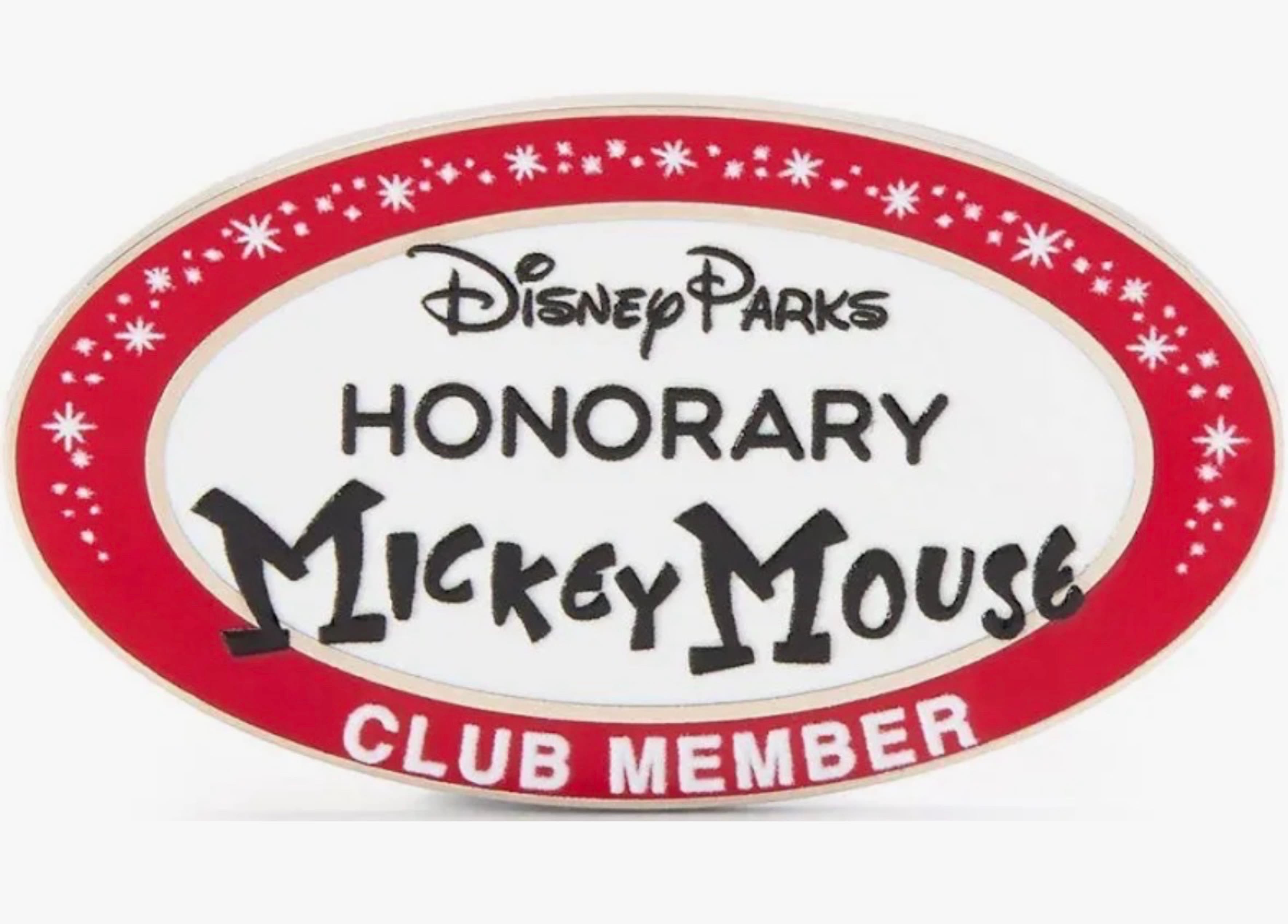 Disney Parks Honorary Mickey Mouse Club Member Pin