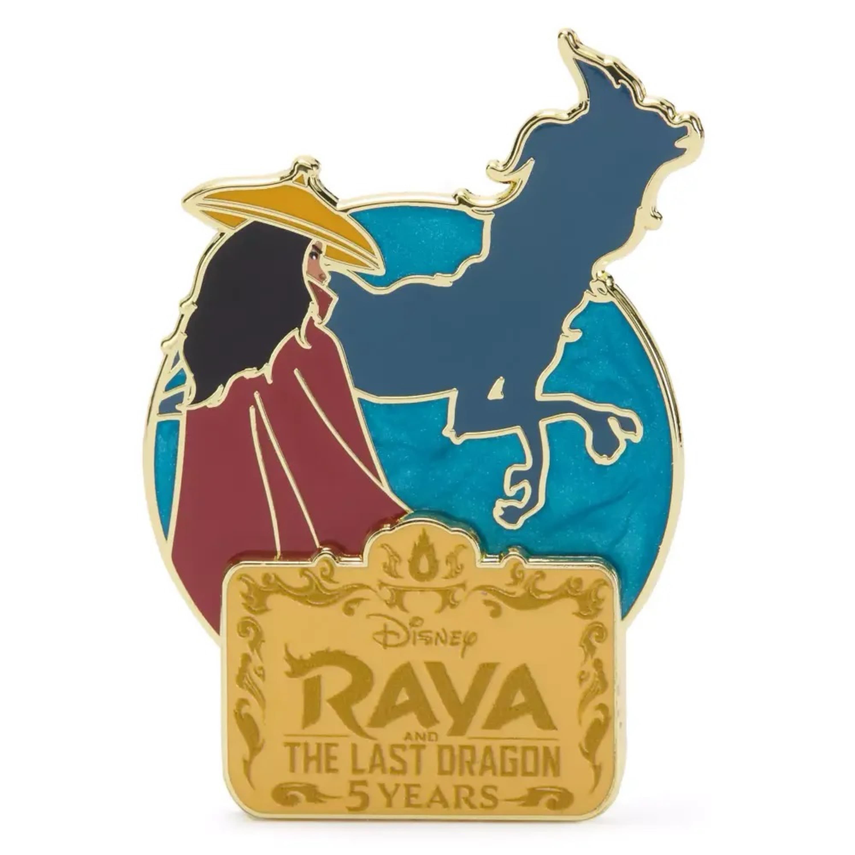 Raya and Sisu Silhouette
