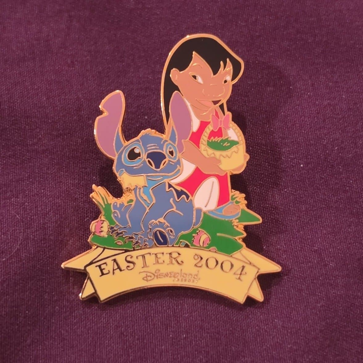 Lilo & Stitch Easter 2004 Disneyland Resort Pin