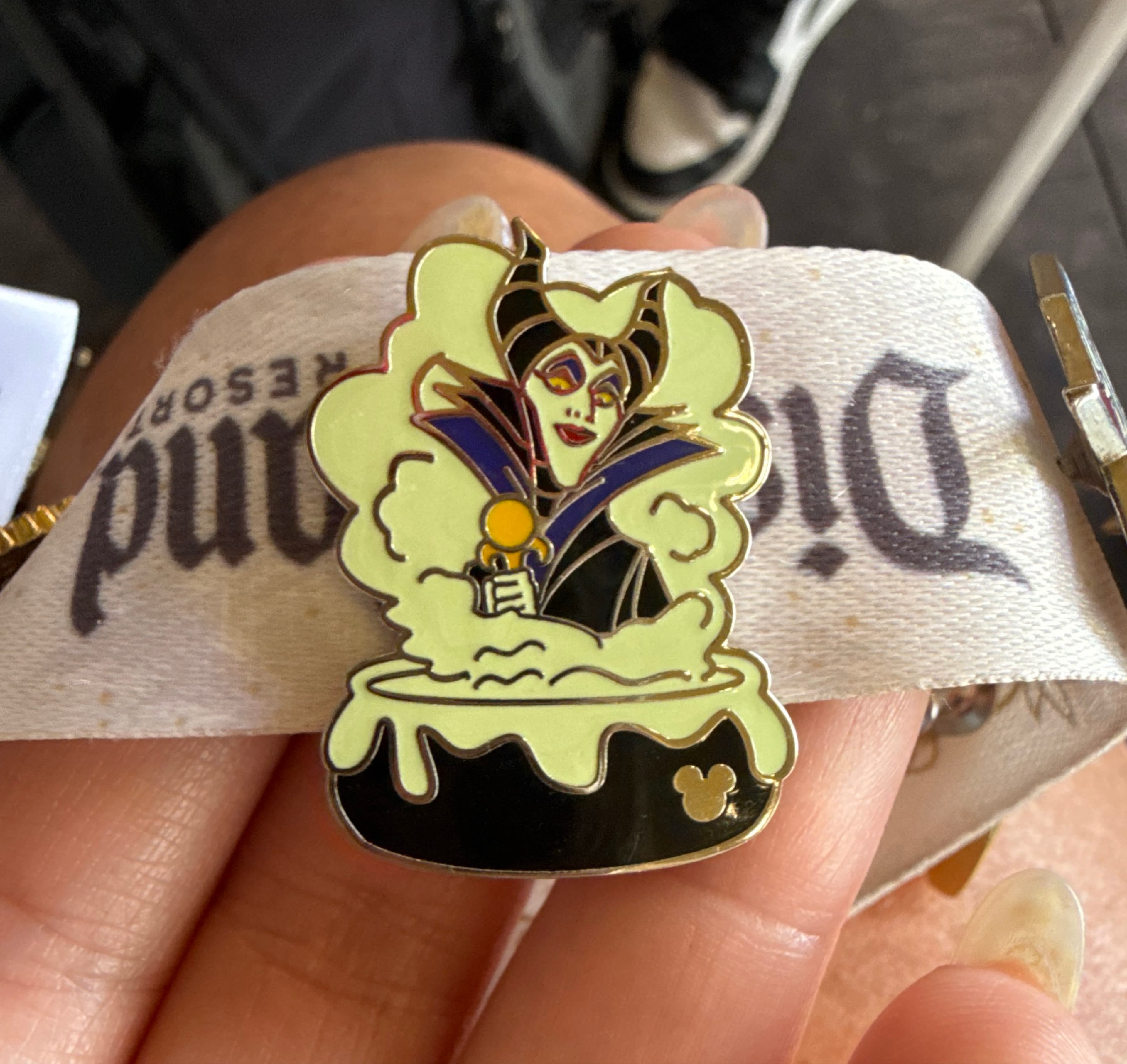 Maleficent - 2007 Hidden Mickey - Cauldron