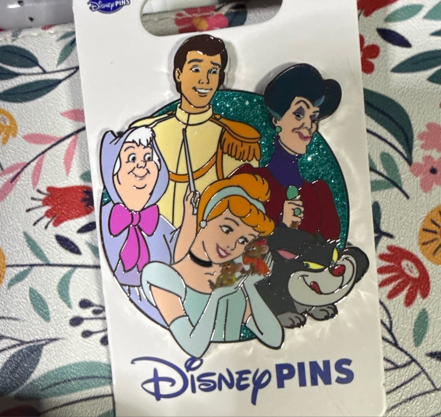 Cinderella Character Group Pin