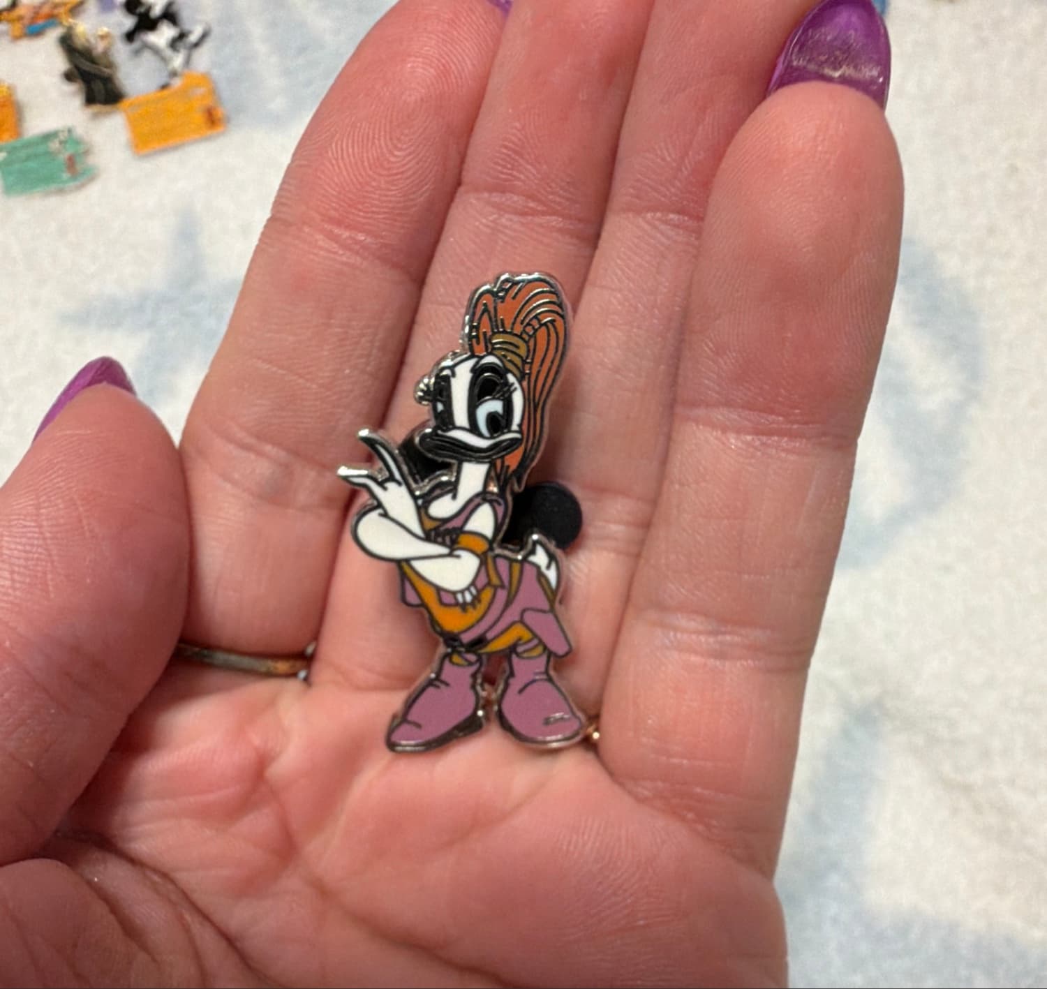 Daisy Duck As Aurra Sing