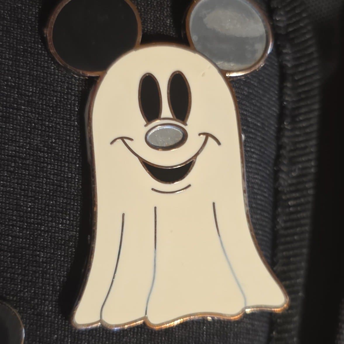 Mickey Mouse Ghost Costume Pin