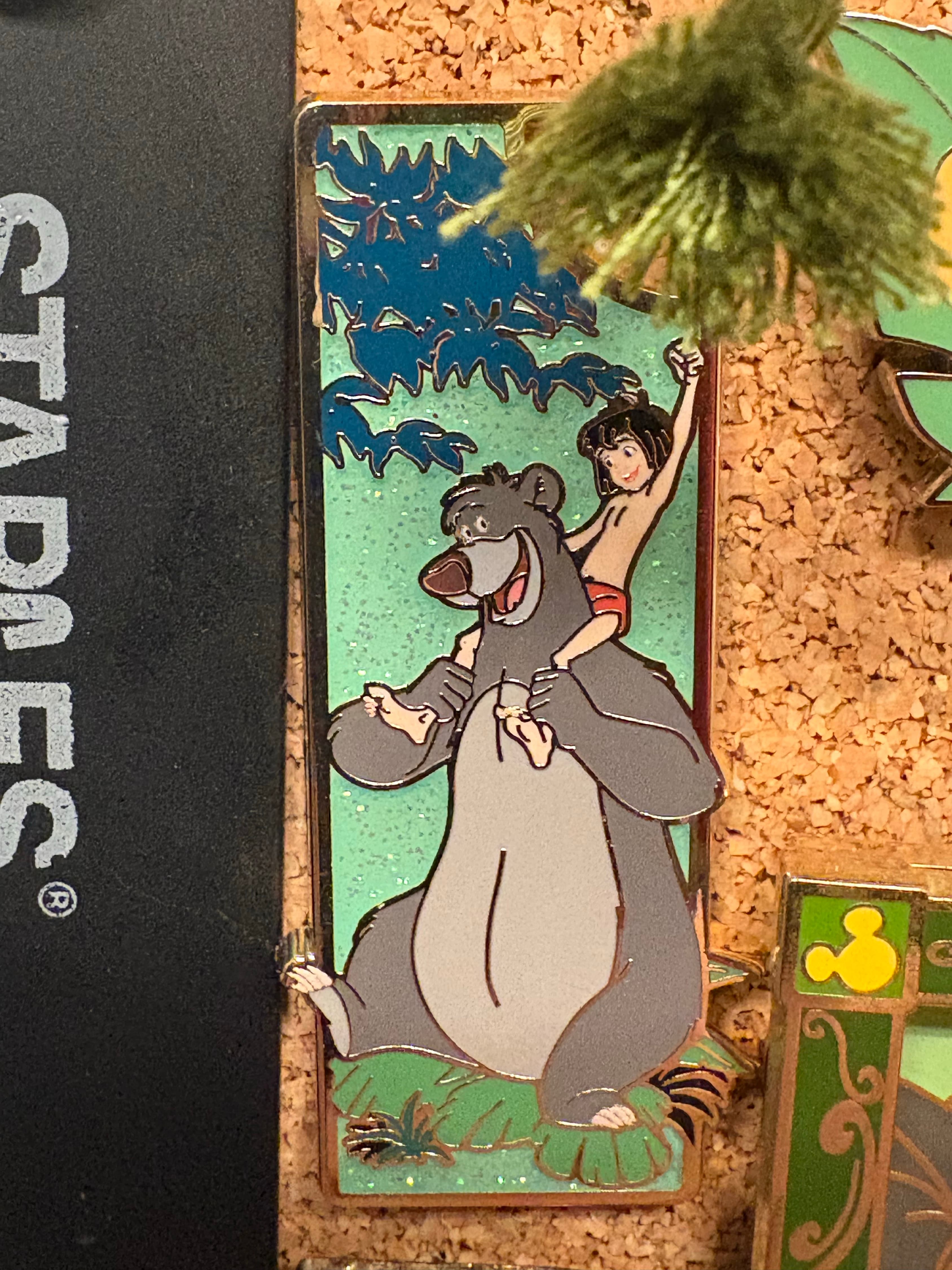 MII - Mowgli and Baloo - Bookmarks with Tassels Mystery Set