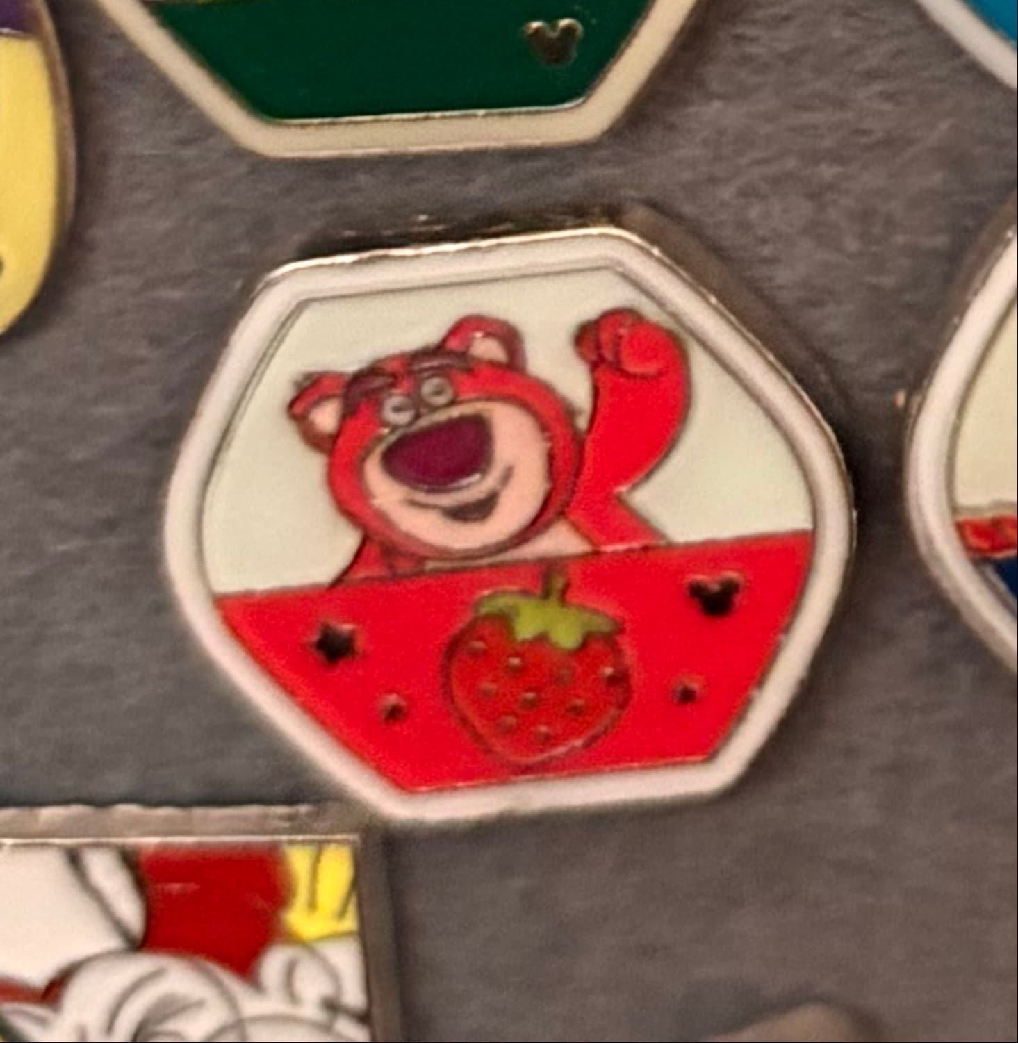Lotso In Strawberry Hidden Mickey - Magical Ferris