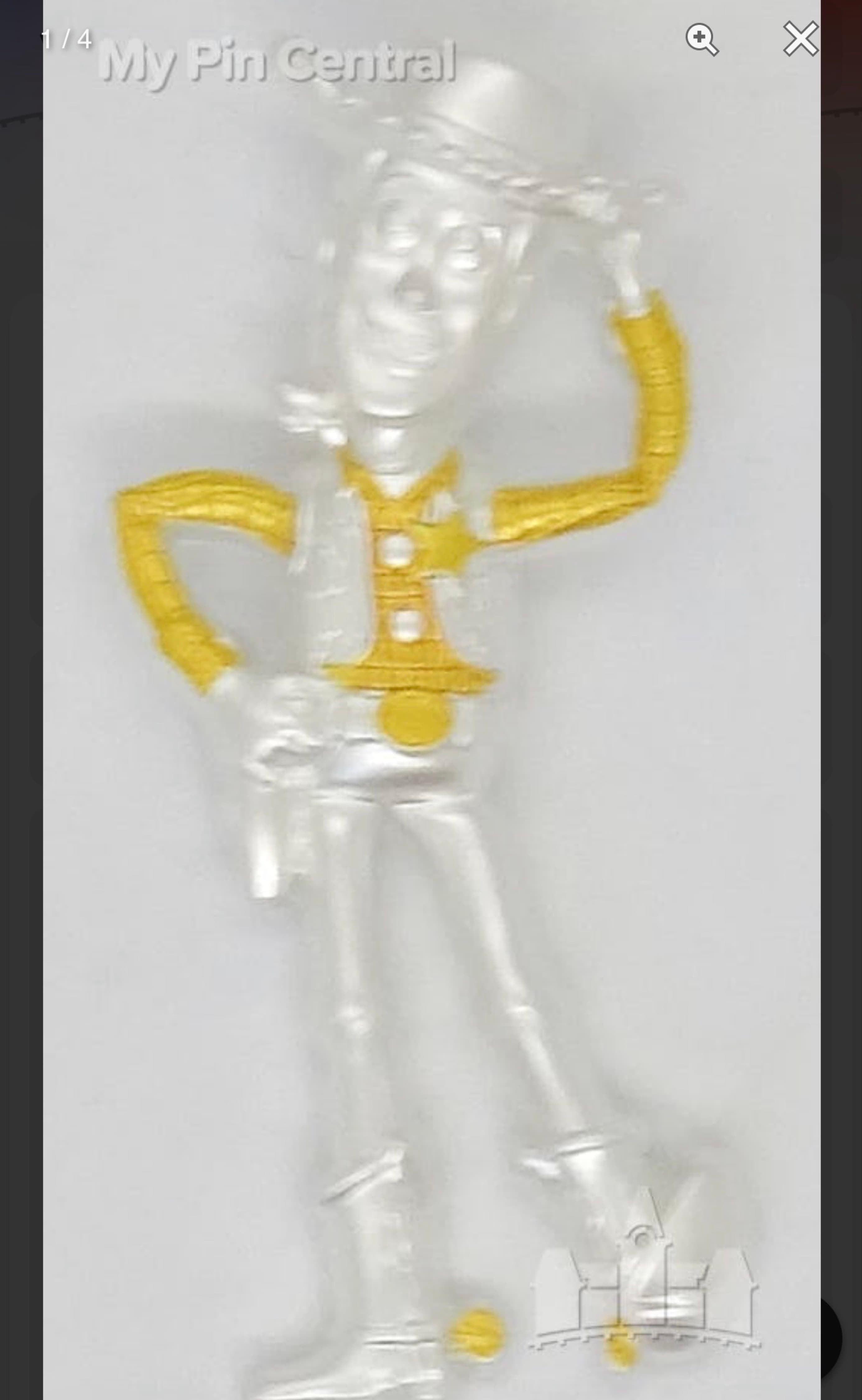 Woody - Toy Story - Hidden Mickey Chaser (Gold) front