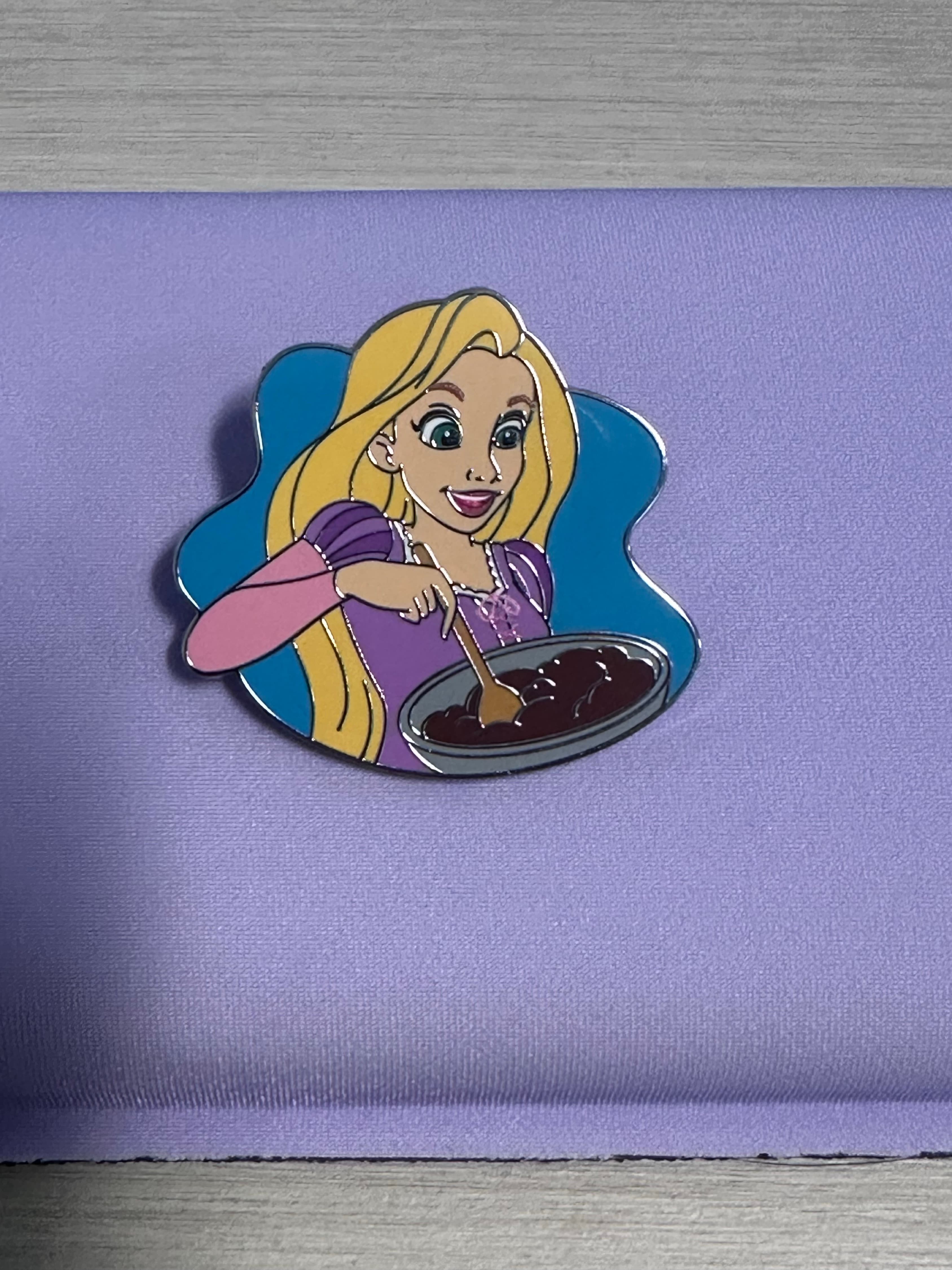 Rapunzel - Cake Batter - Magical Chefs Mystery Pin Set front