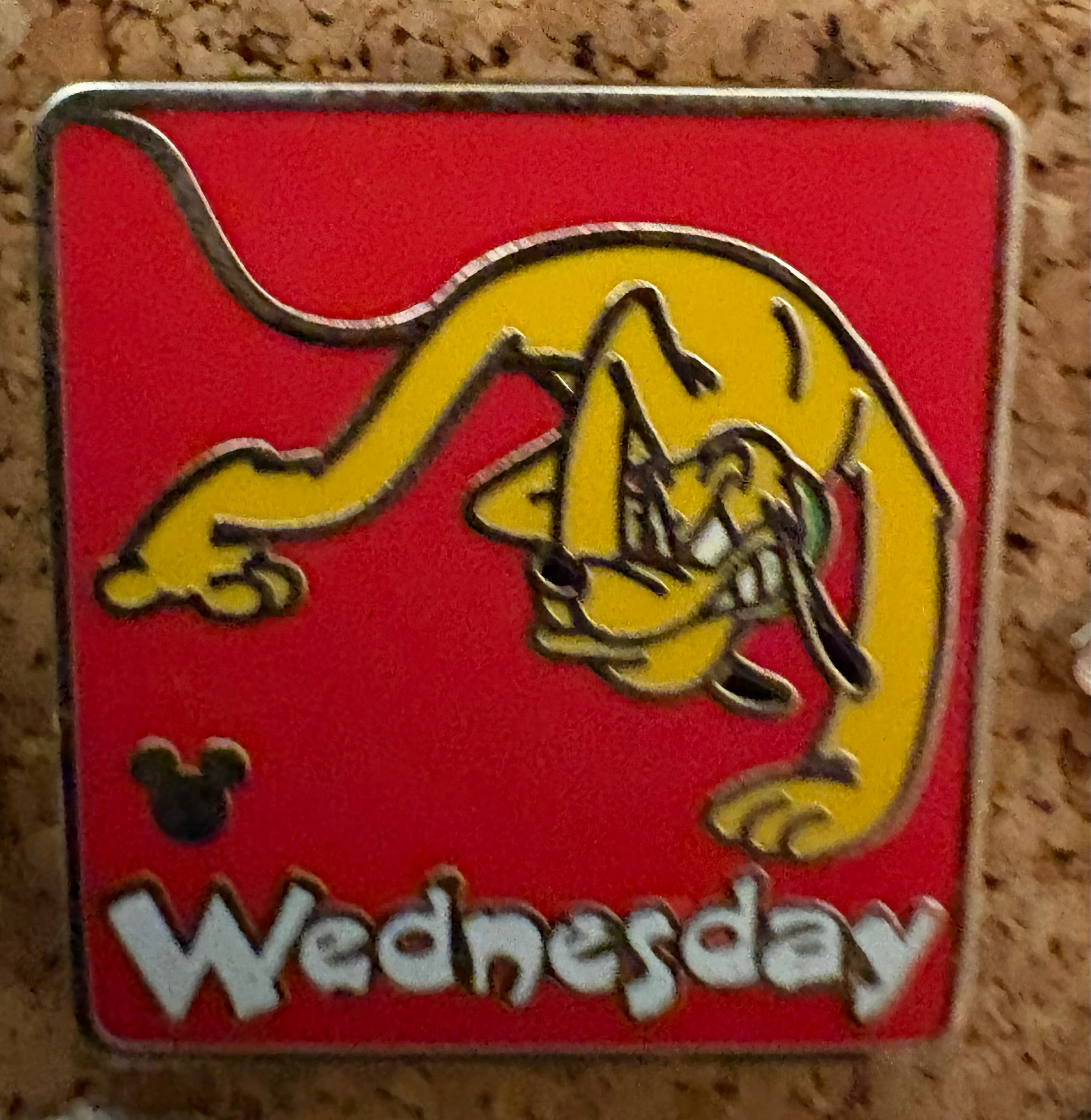 2013 Hidden Mickey - Days of the Week Pluto