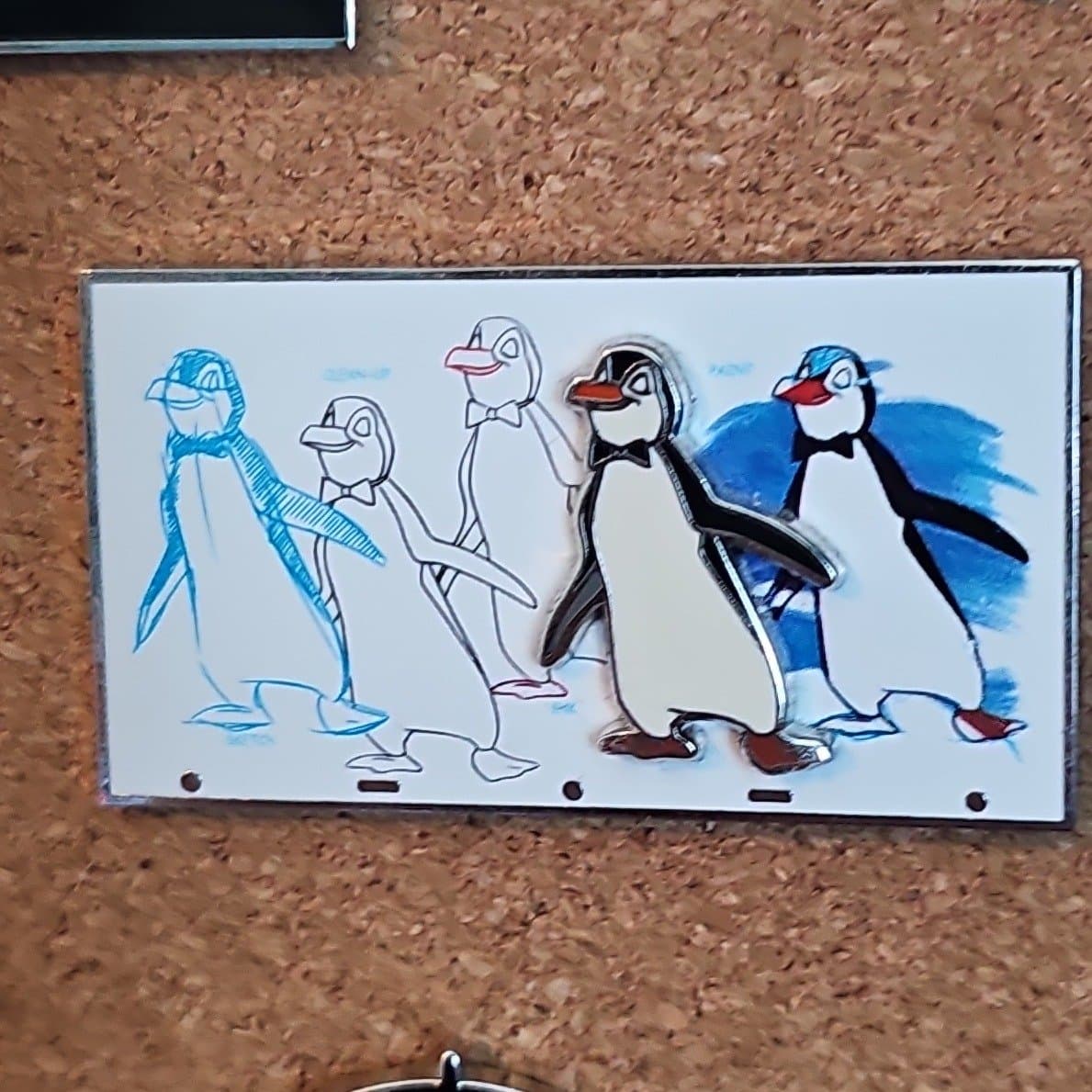 Disney Ink & Paint Pin Mary Poppins Penguin front