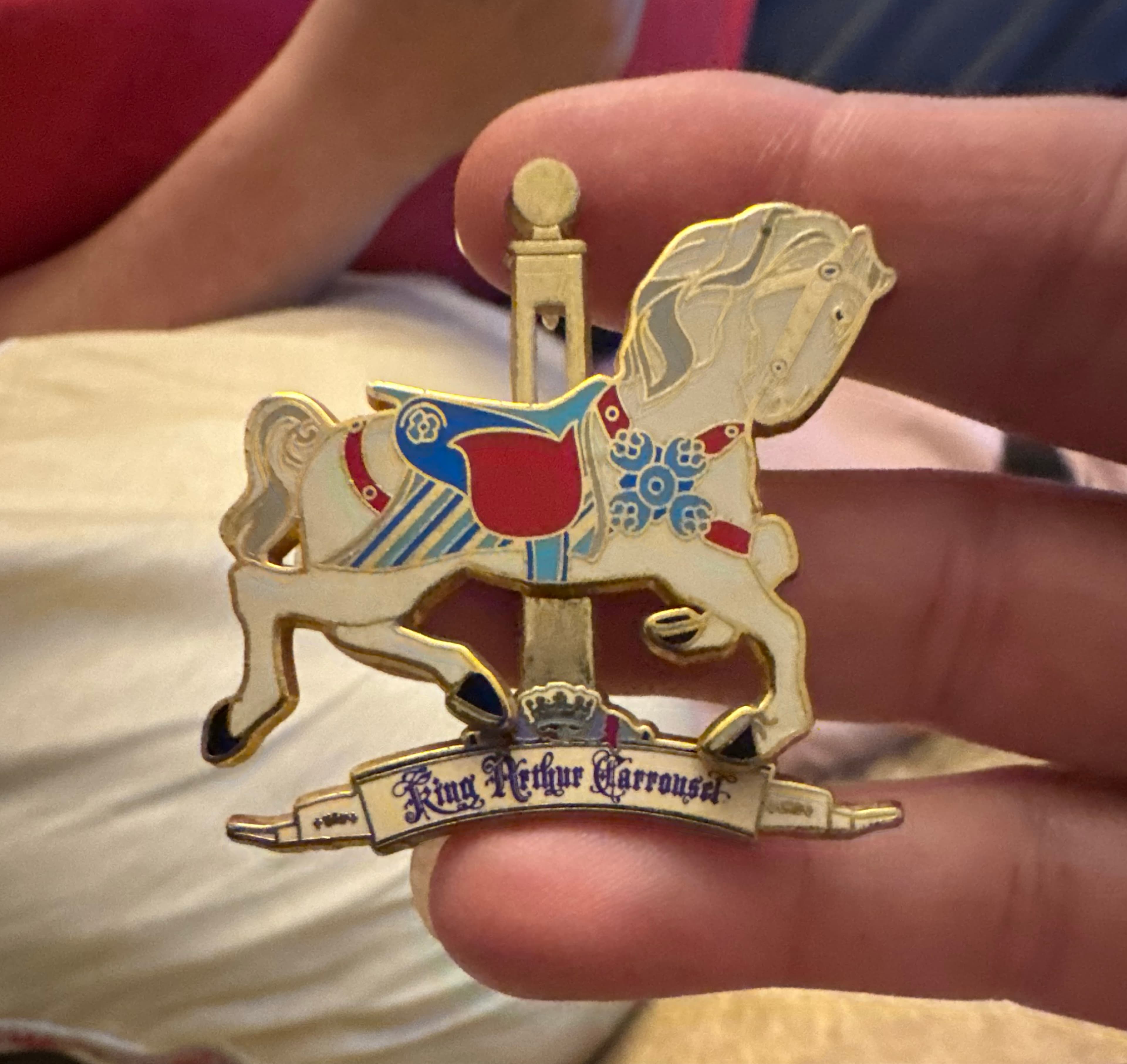 King Arthur Carrousel Horse Pin