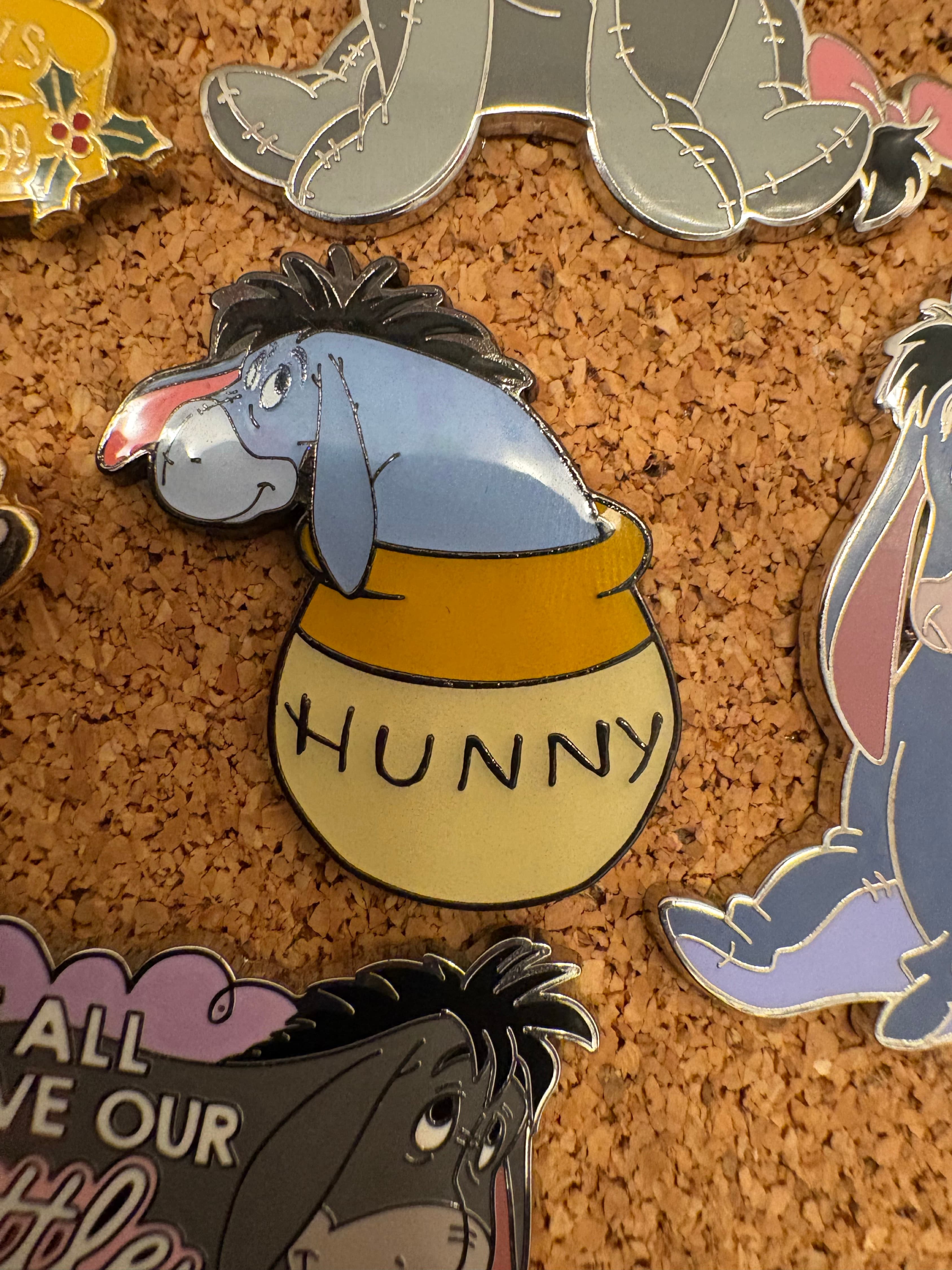 Loungefly Winnie the Pooh Hunny Pot Mystery Eeyore Pin