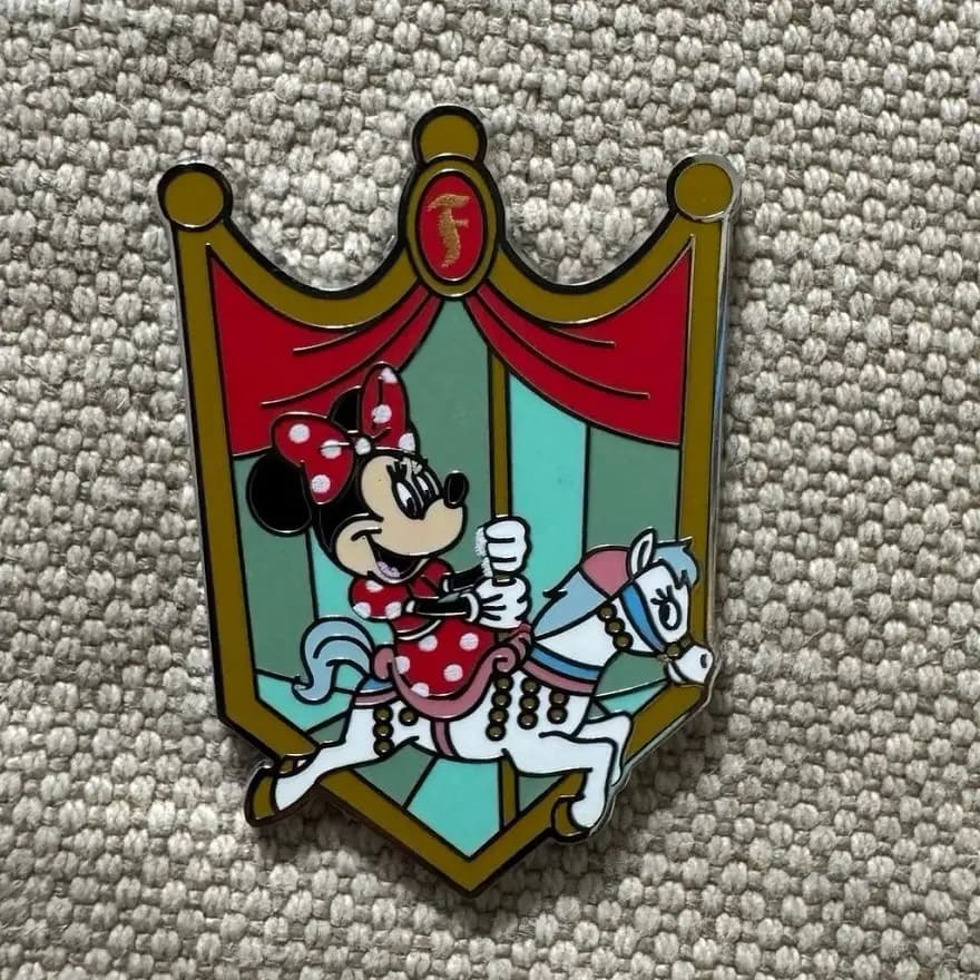 Minnie on King Arthur Carousel